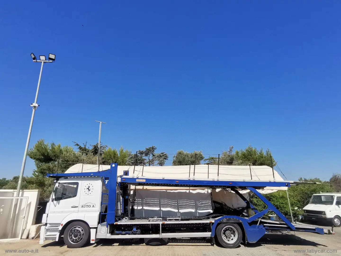 Mercedes-Benz Atego ATEGO 1828 MOTRICE BISARCA Bianco - 2