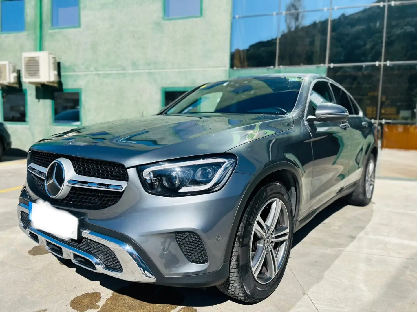 Mercedes-Benz GLC 220 Coupé 220d 4Matic 9G-Tronic Gris - 1