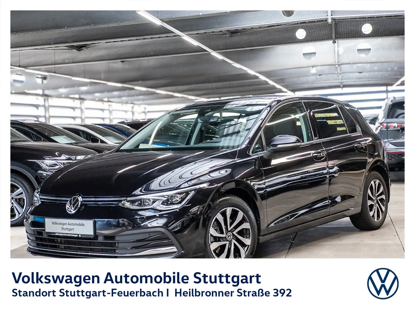 Volkswagen Golf 8 Active 2.0 TDI DSG Navi AHK P-Dach Schwarz - 2