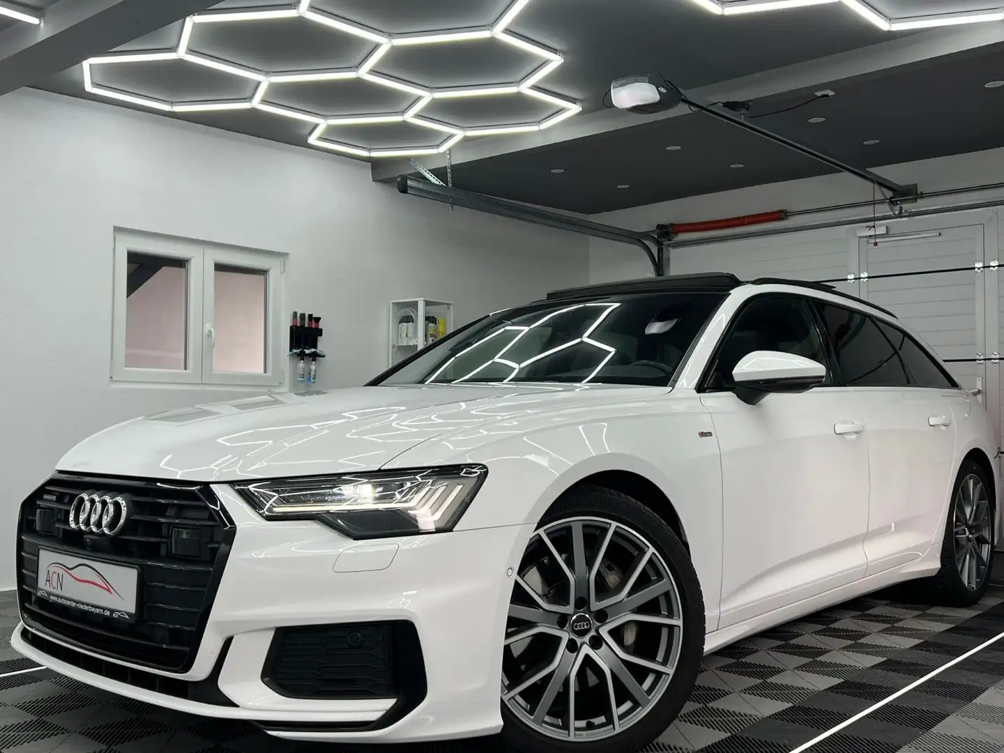 Audi A6 Avant 50 TDI Quattro S-LINE SPORT/LED/360/ACC Blanc - 1