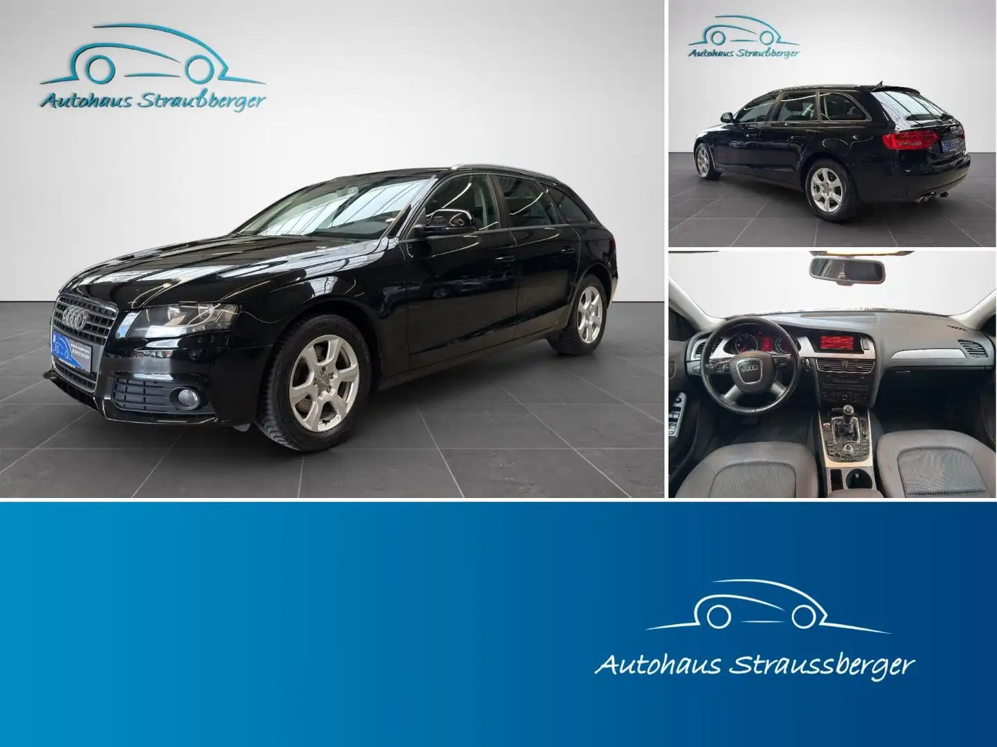 Audi A4 Avant 2.0TDI AHK SHZ Klima MMI Bluetooth Black - 1