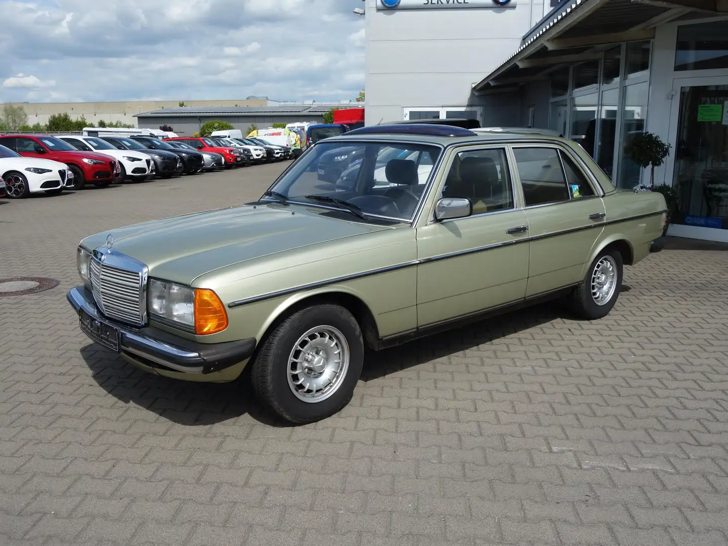 Mercedes-Benz Baureihe 123 Baureihe 123 230 E *Automatik/ABS/SCHIEBEDACH* Grün - 1