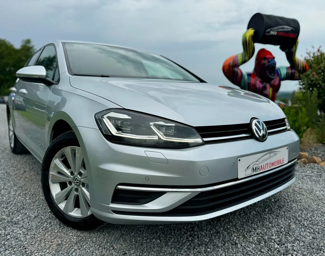 Volkswagen Golf 1.6 CR TDi Highline DSG Grijs - 2