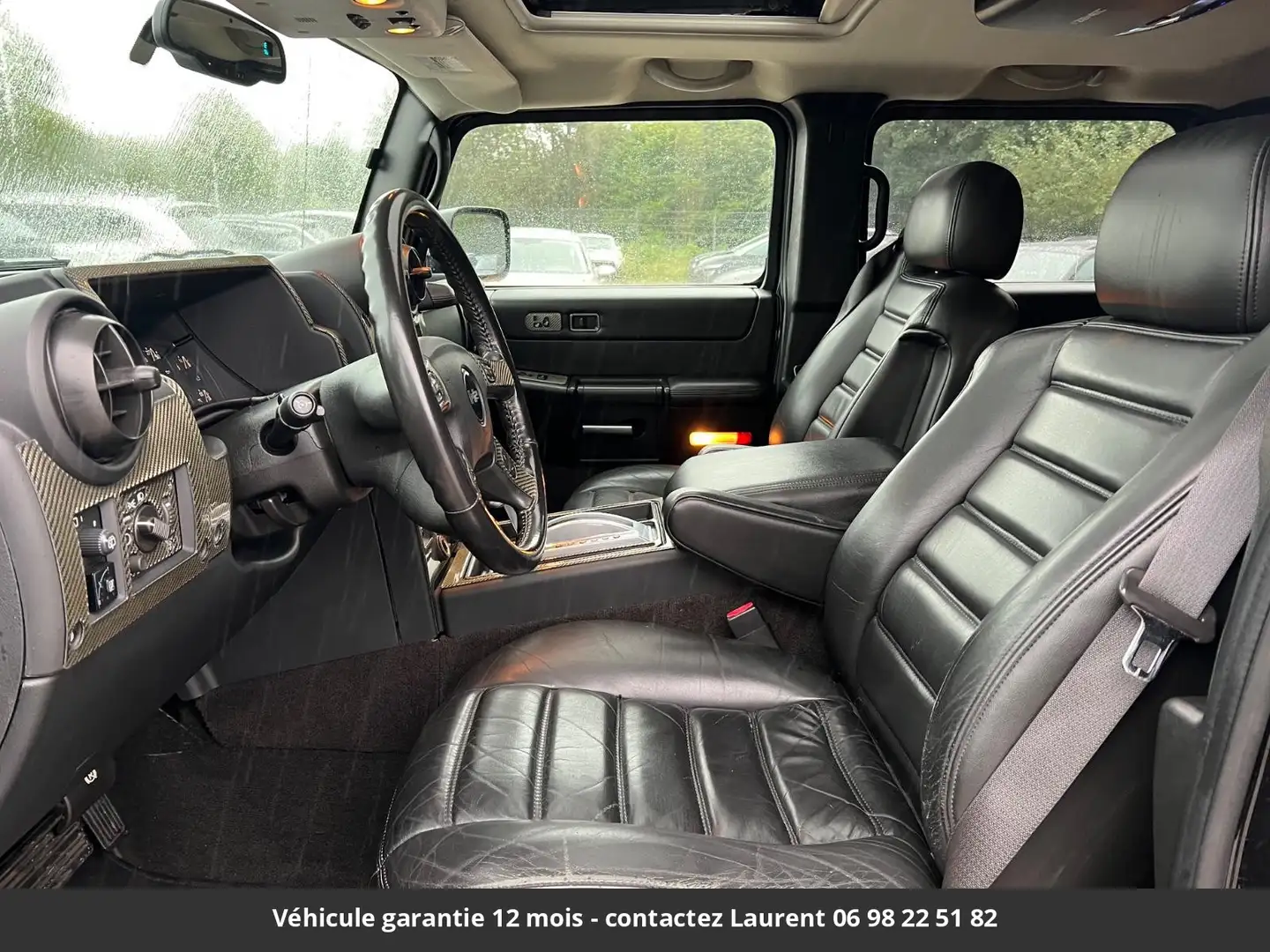 HUMMER H2 V8 6.0L Tout compris hors homologation 4500e Noir - 2
