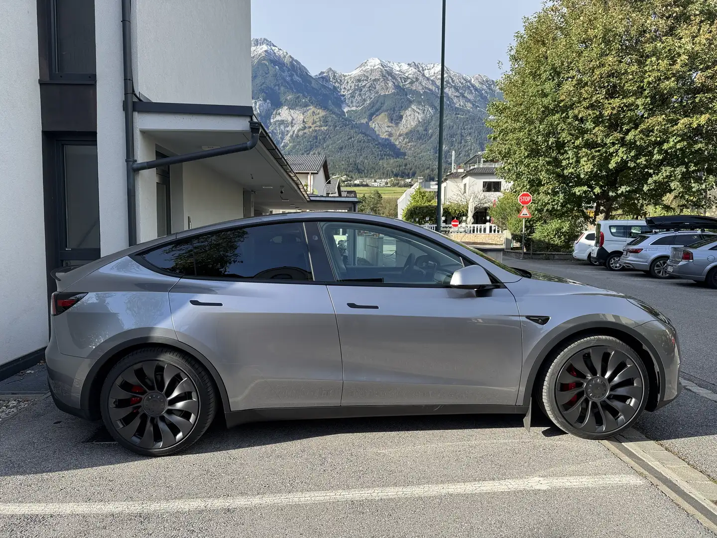 Tesla Model Y Performance Grau - 1