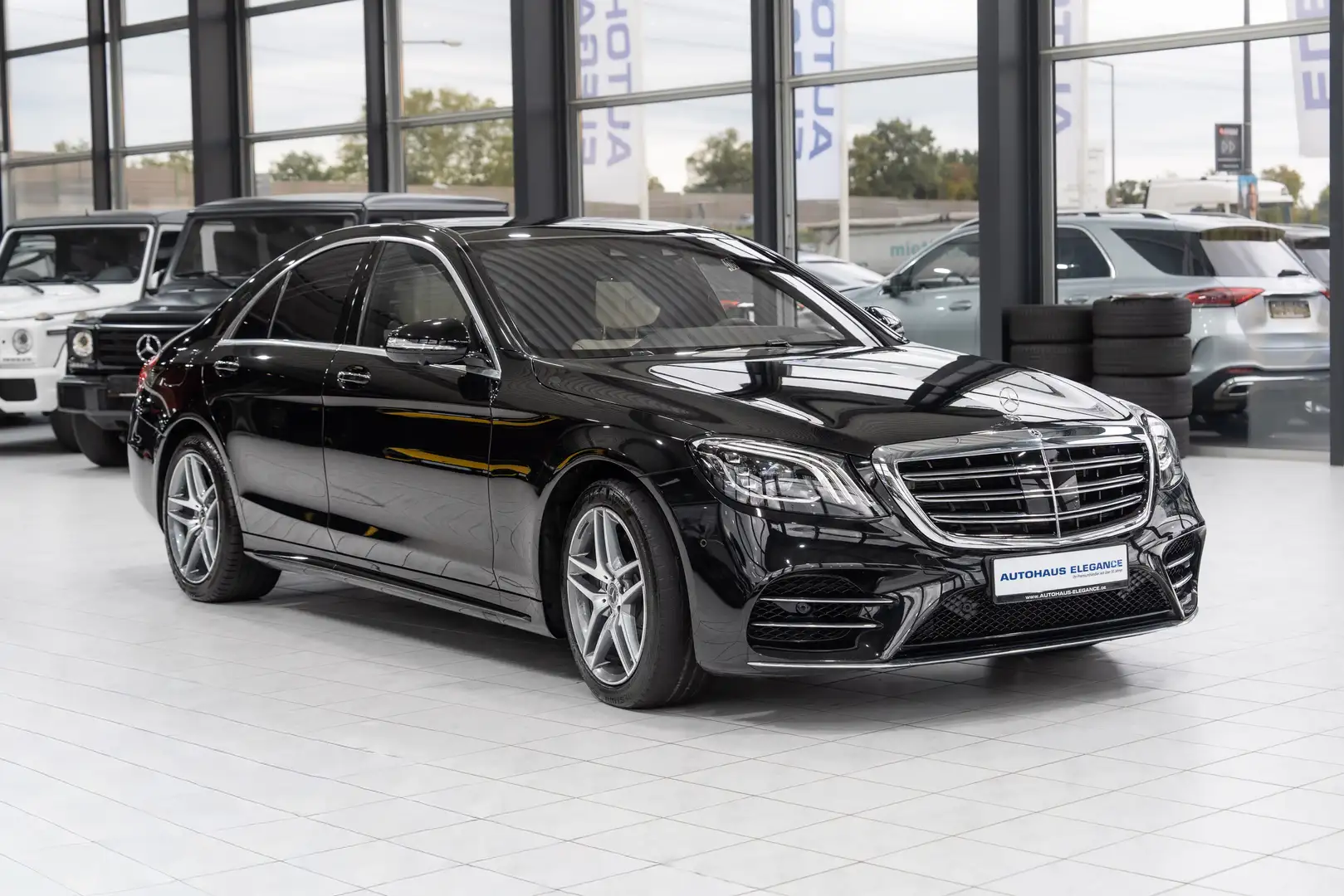 Mercedes-Benz S 560 Lim. 4Mat.*MASSAGE*HEAD-UP*LUFT*BURM*PANO* Schwarz - 2