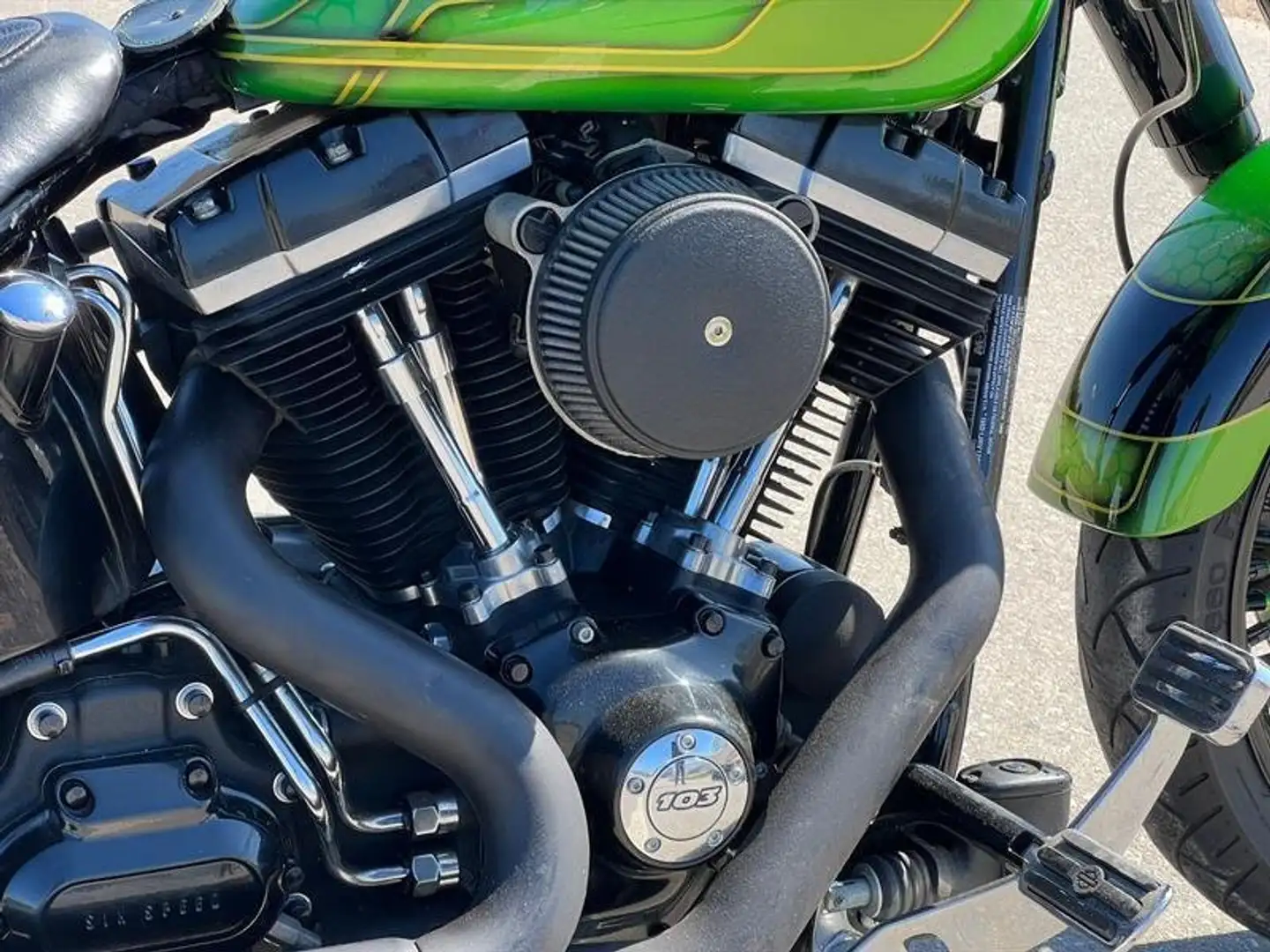 Harley-Davidson Softail Slim Zielony - 2