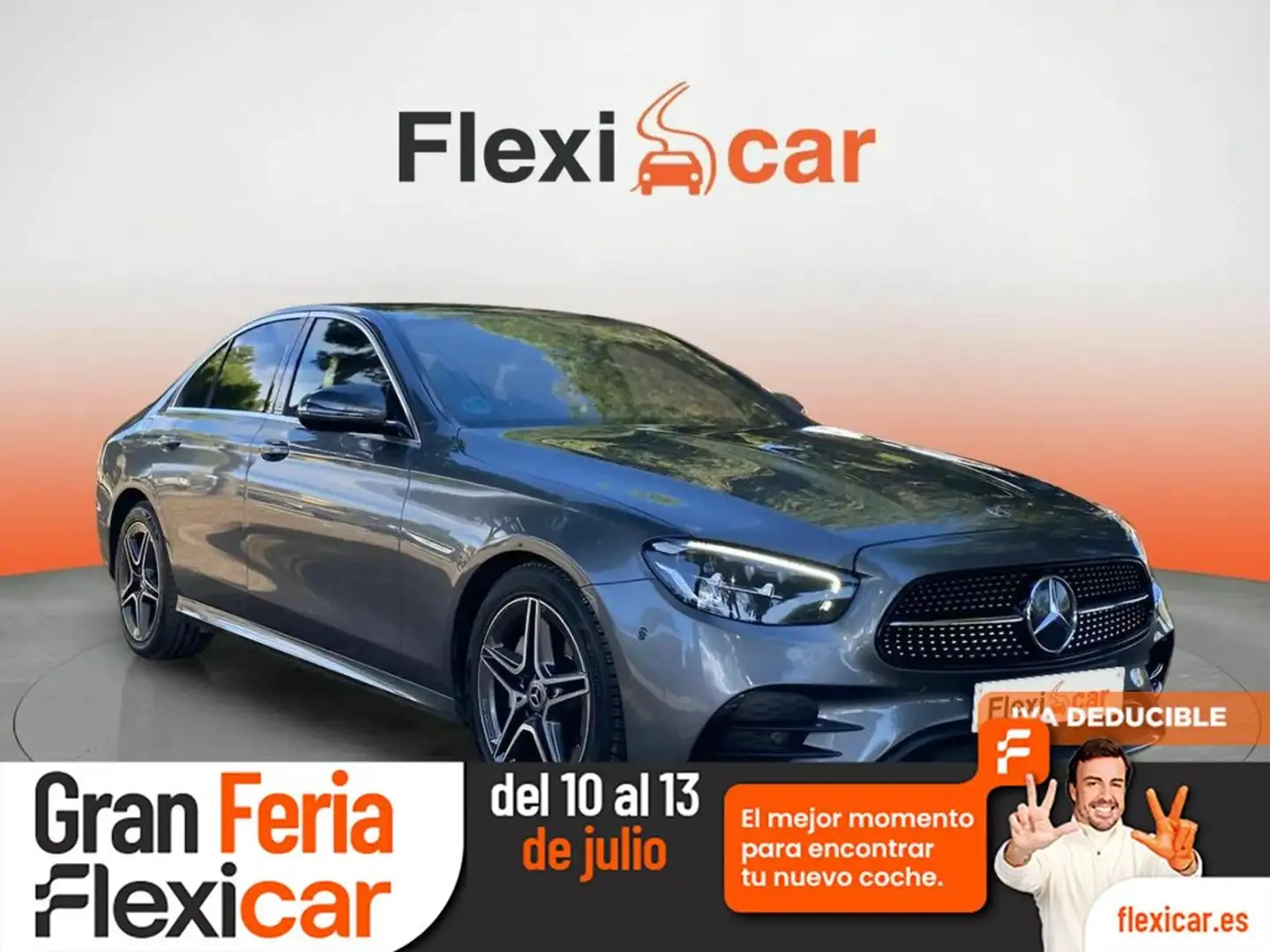 Mercedes-Benz E 220 d Gris - 1