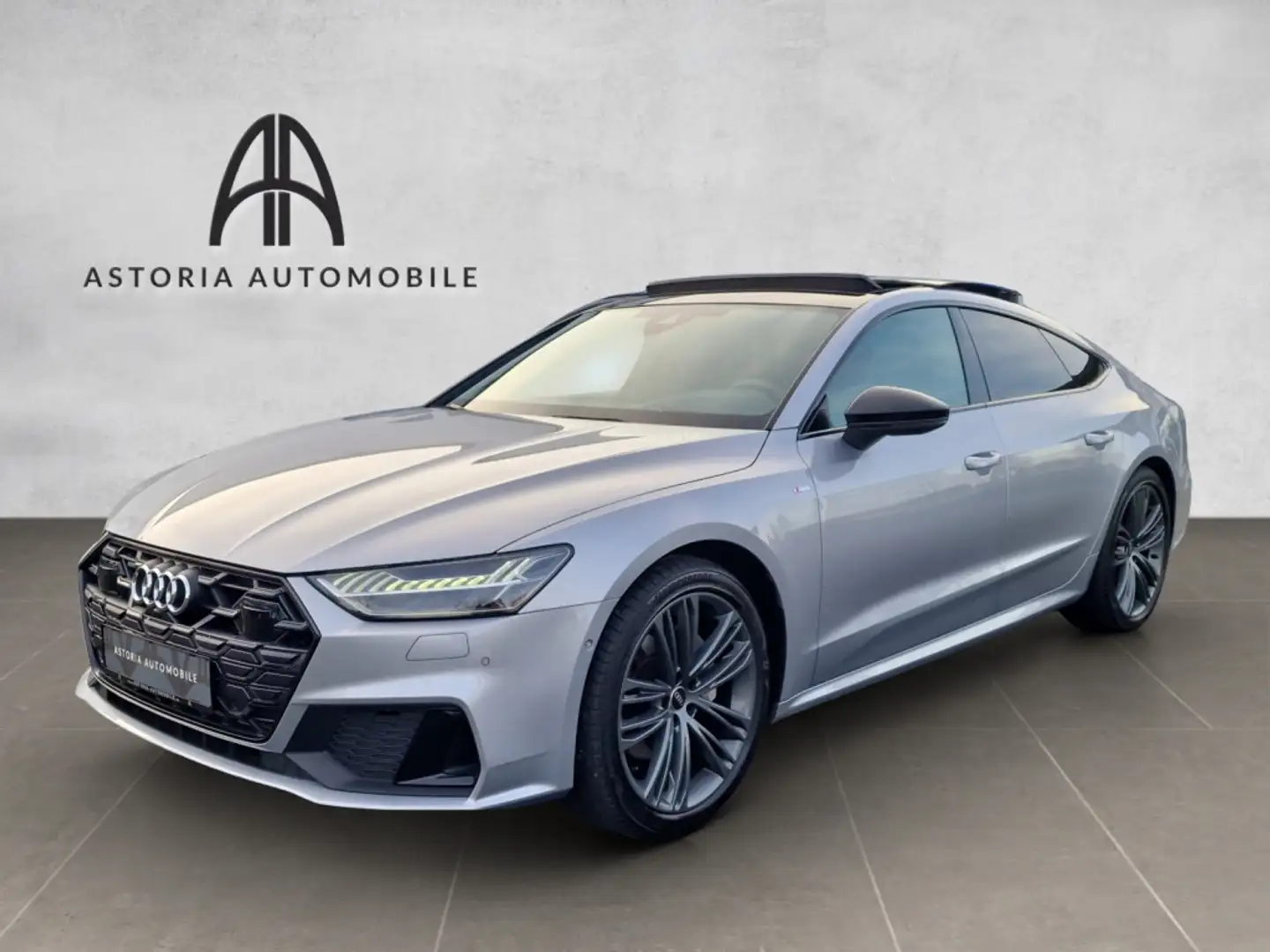 Audi A7 Sportback 2xS-Line Pano Matrix HuD Kamera ACC Stříbrná - 1