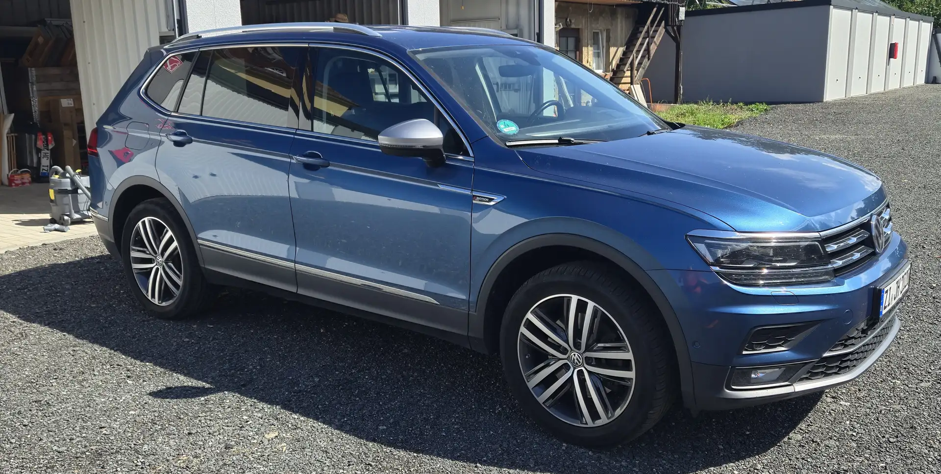 Volkswagen Tiguan Allspace Tiguan Allspace 2.0 TDI SCR 4Motion DSG Highline Blau - 1