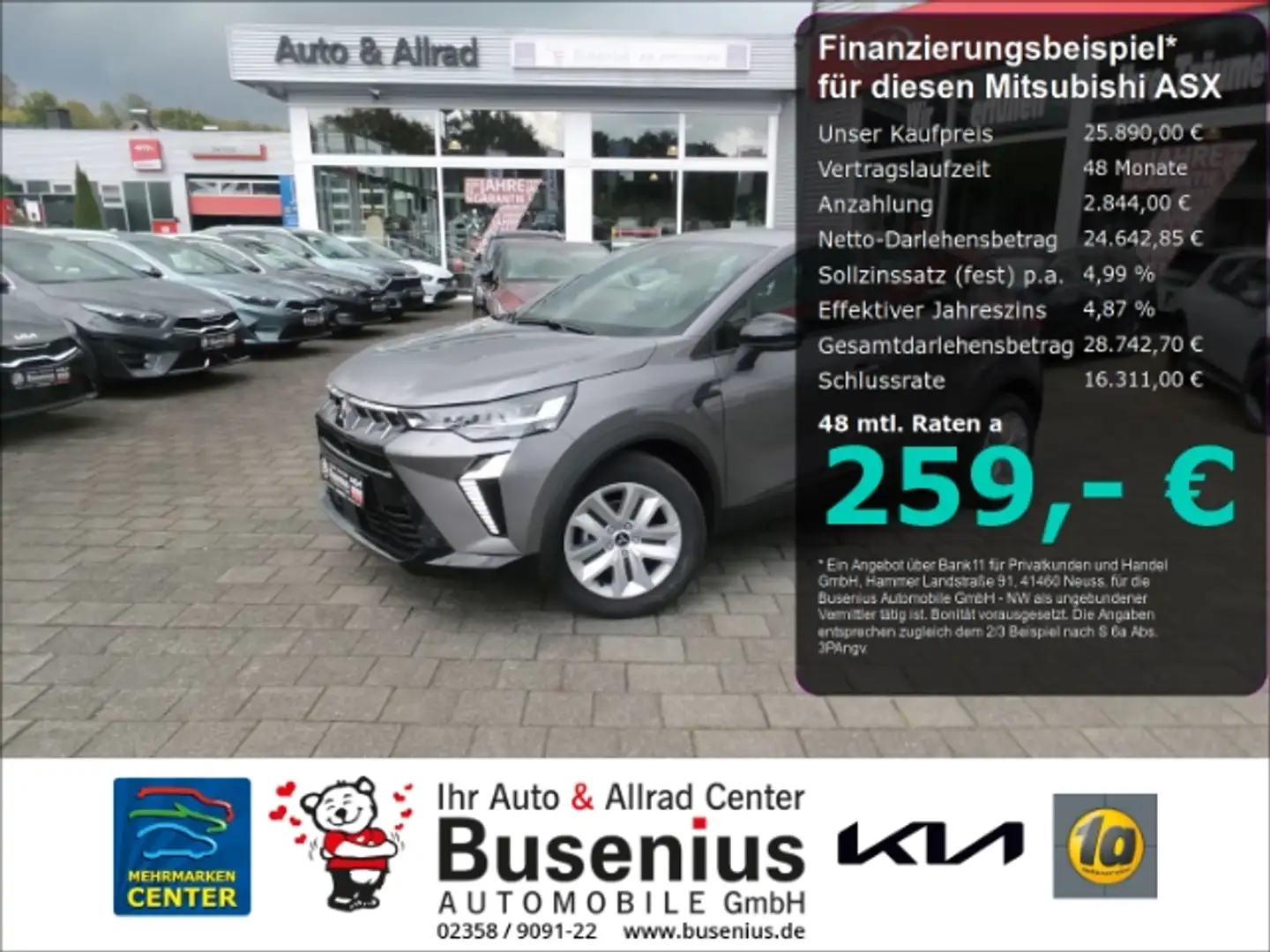 Mitsubishi ASX 1.3 MHB DCT Invite +SHZ+LED+So+Kamera Gris - 1