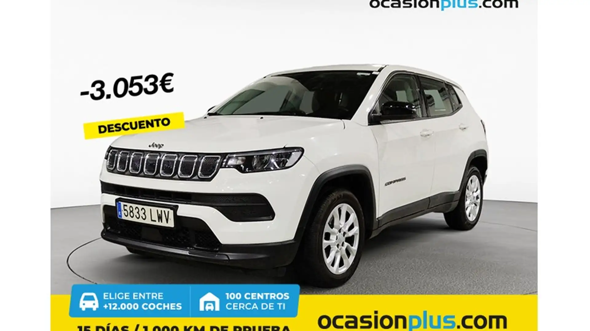 Jeep Compass 1.6 Mjt Longitude FWD Blanco - 1