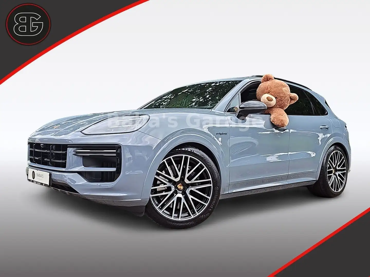 Porsche Cayenne Turbo E-Hybrid Sport-Design AHK Voll Grau - 1