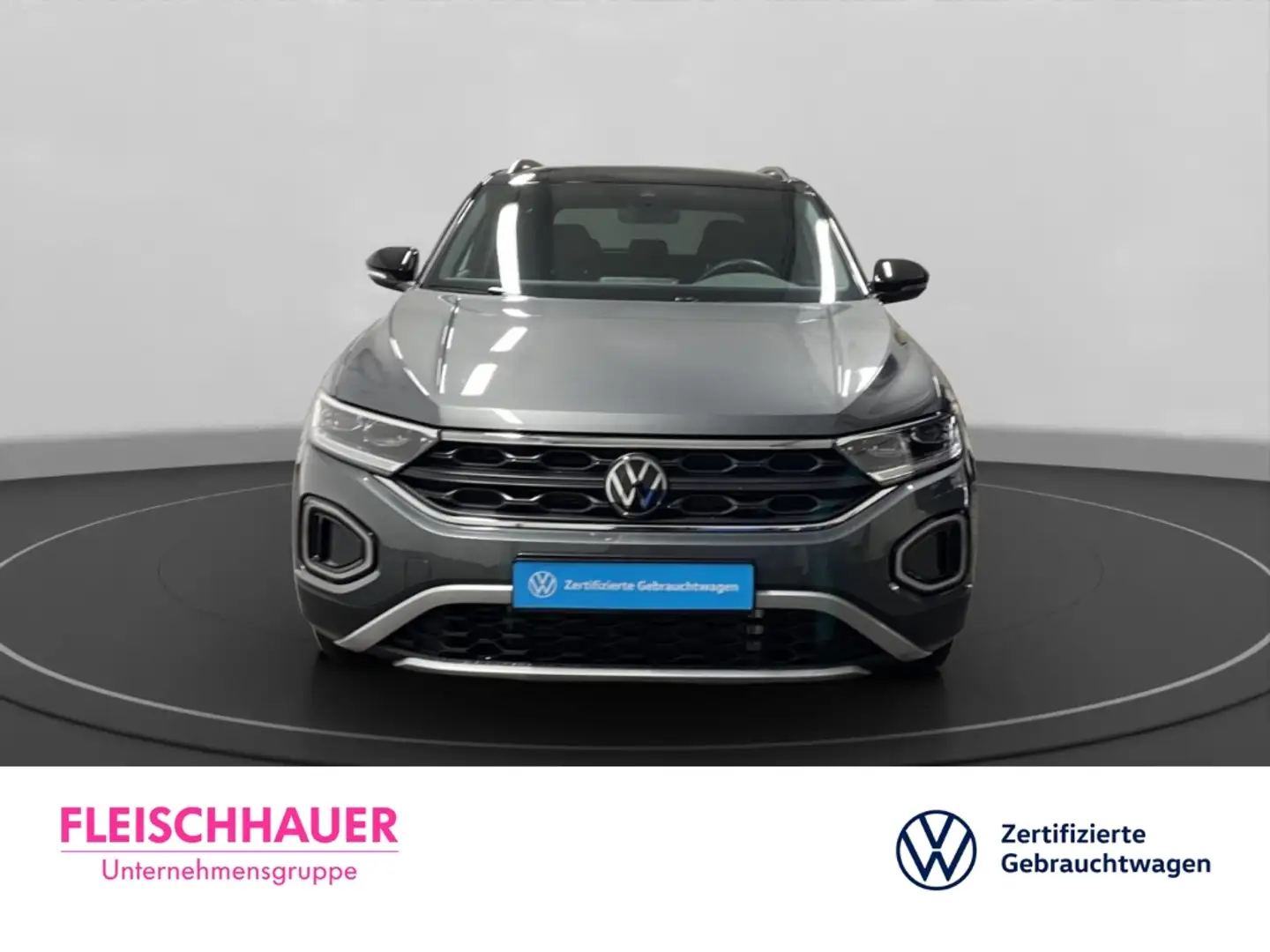 Volkswagen T-Roc 2.0 TDI Goal Life ACC Keyless Navi AHK CarPlay DAB Grau - 2