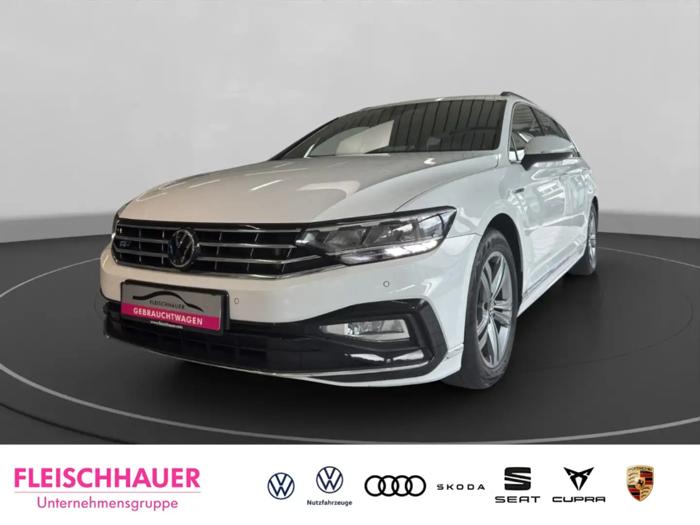 Volkswagen Passat Variant Business 2.0 TDI LED+PANO+ACC+NAVI+RFK+CARPLAY+ Blanco - 1