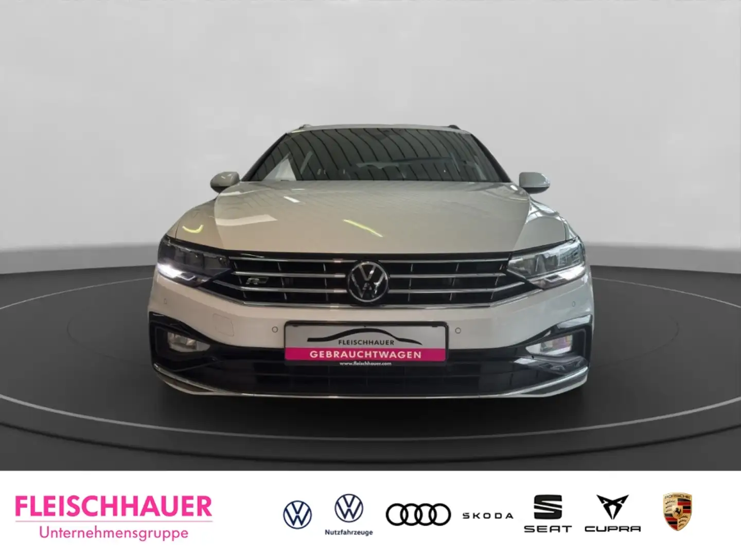Volkswagen Passat Variant Business 2.0 TDI LED+PANO+ACC+NAVI+RFK+CARPLAY+ Blanco - 2