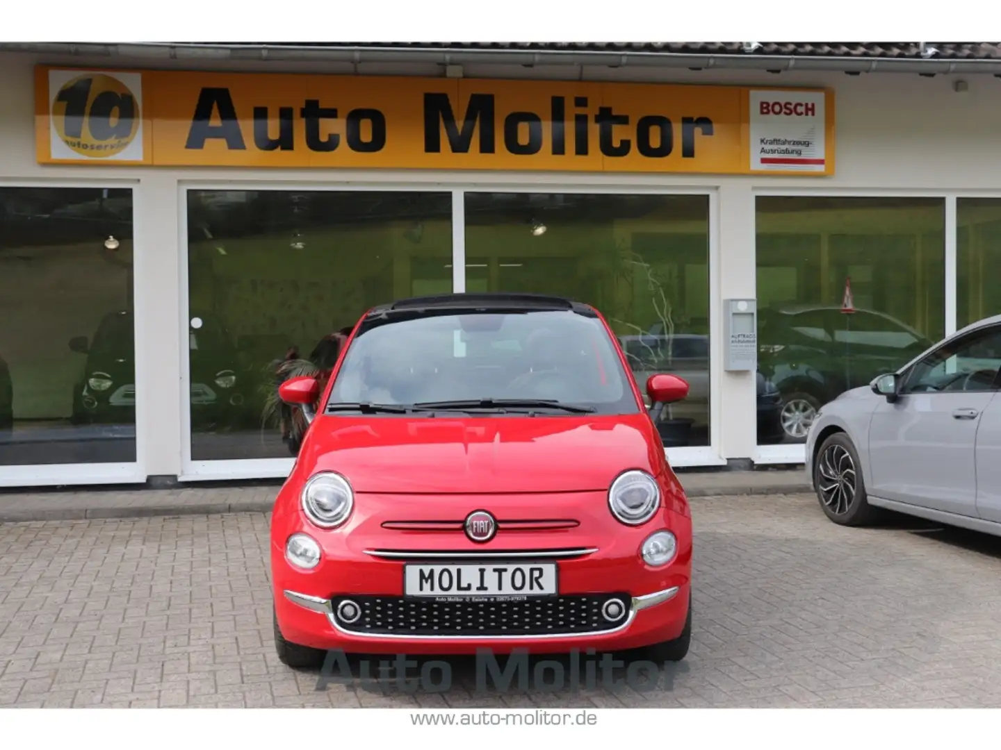 Fiat 500C Red 1.0 Mild Hybrid EU6d Apple CarPlay Android Aut Rot - 2