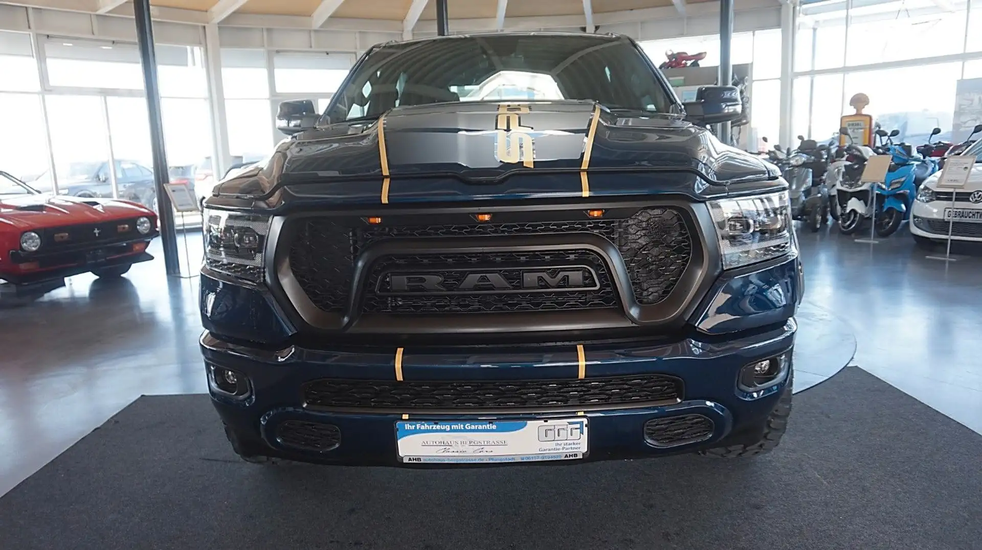 Dodge RAM 1500 Lone Star 4x4*Leder*Navi*Alu20*Crew-Cab Azul - 2
