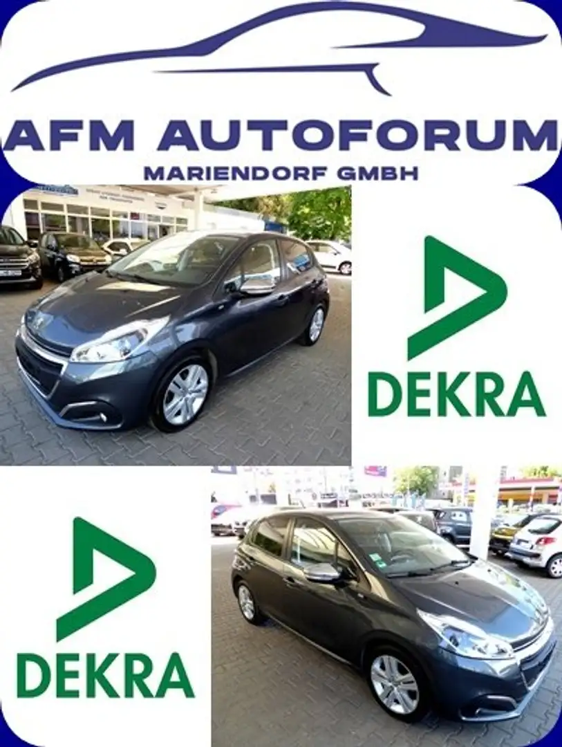 Peugeot 208 Blue-HDi 100 --1.Hand-- Gris - 1