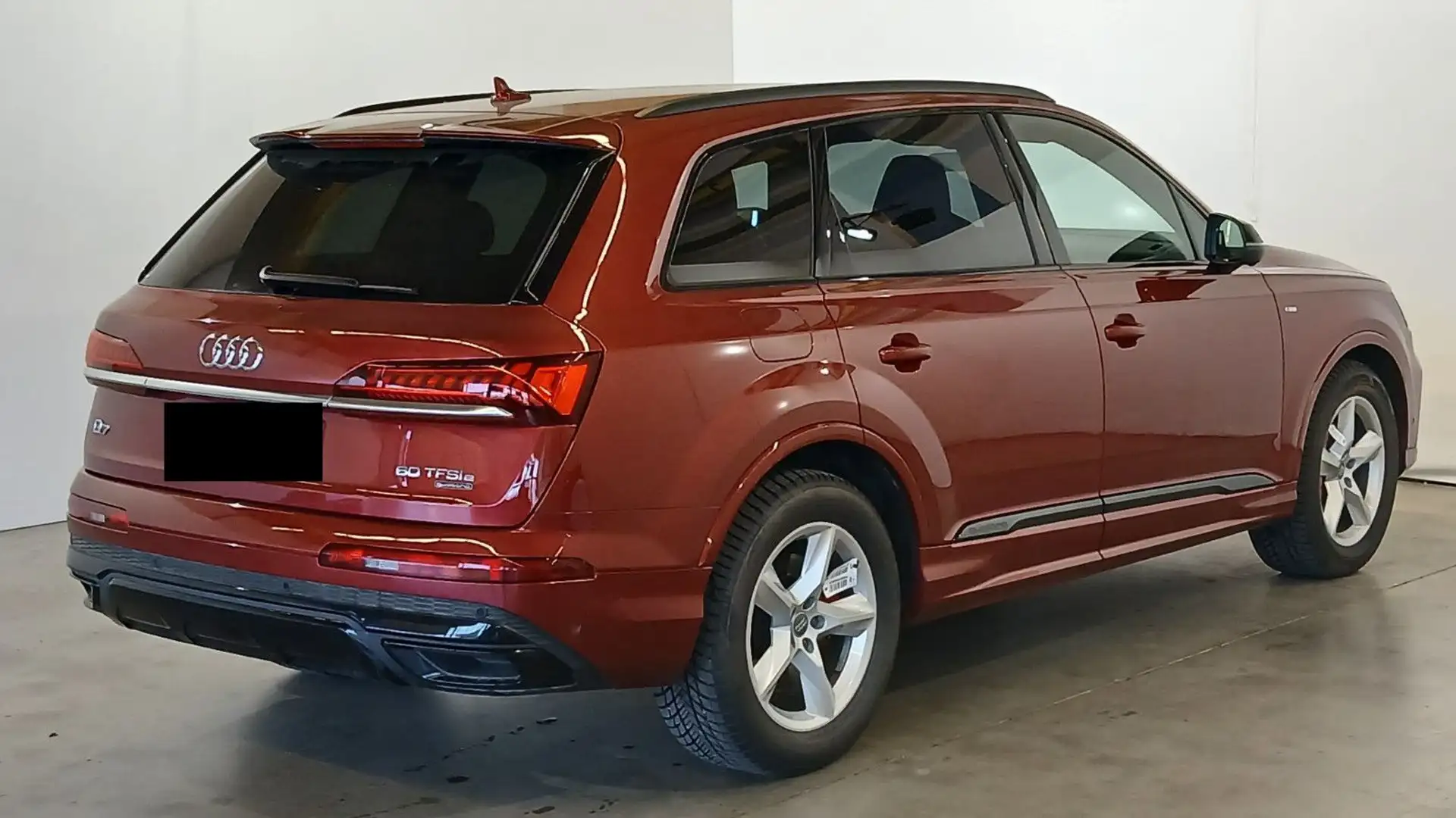 Audi Q7 60e quattro S-Line+Ext BLACK/ACC+/S-SITZE/360 Rouge - 2