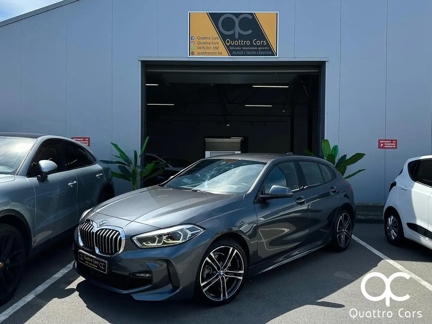 BMW 116 Diesel - Boite auto - Pack M - Sport Edition Grijs - 1
