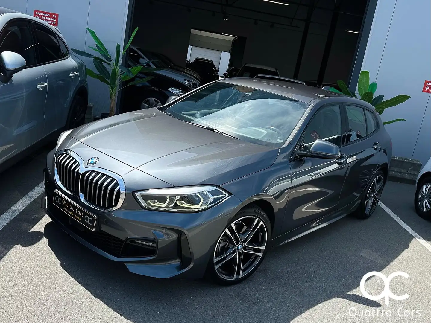 BMW 116 Diesel - Boite auto - Pack M - Sport Edition Grijs - 2