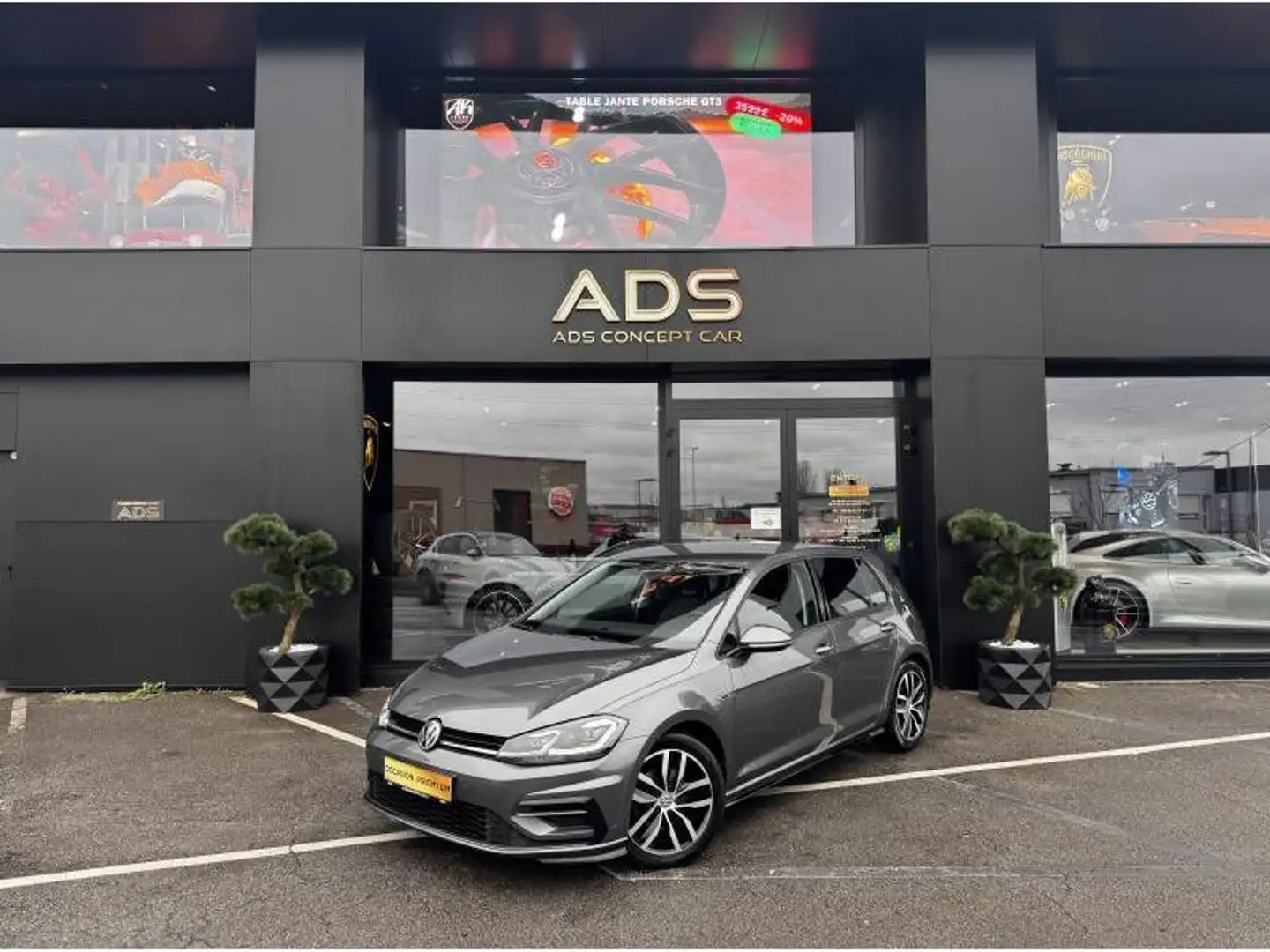 Volkswagen Golf 7 R-line Gris - 1