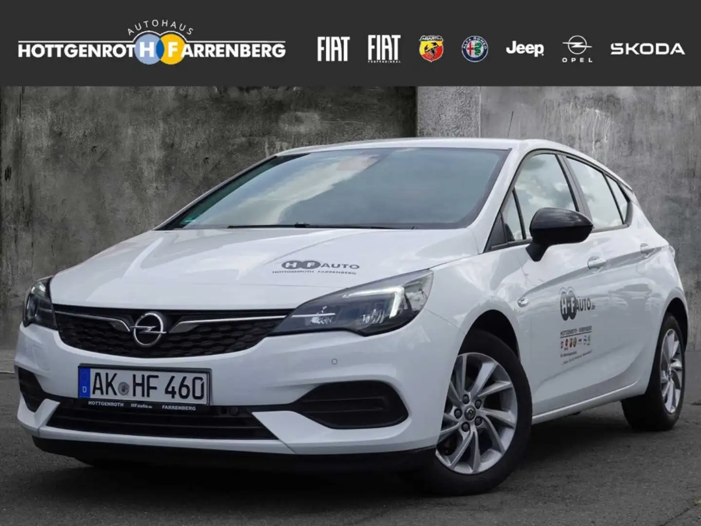 Opel Astra 1.2 Turbo Edition Start Stop AHK-abnehmbar LED App Weiß - 1