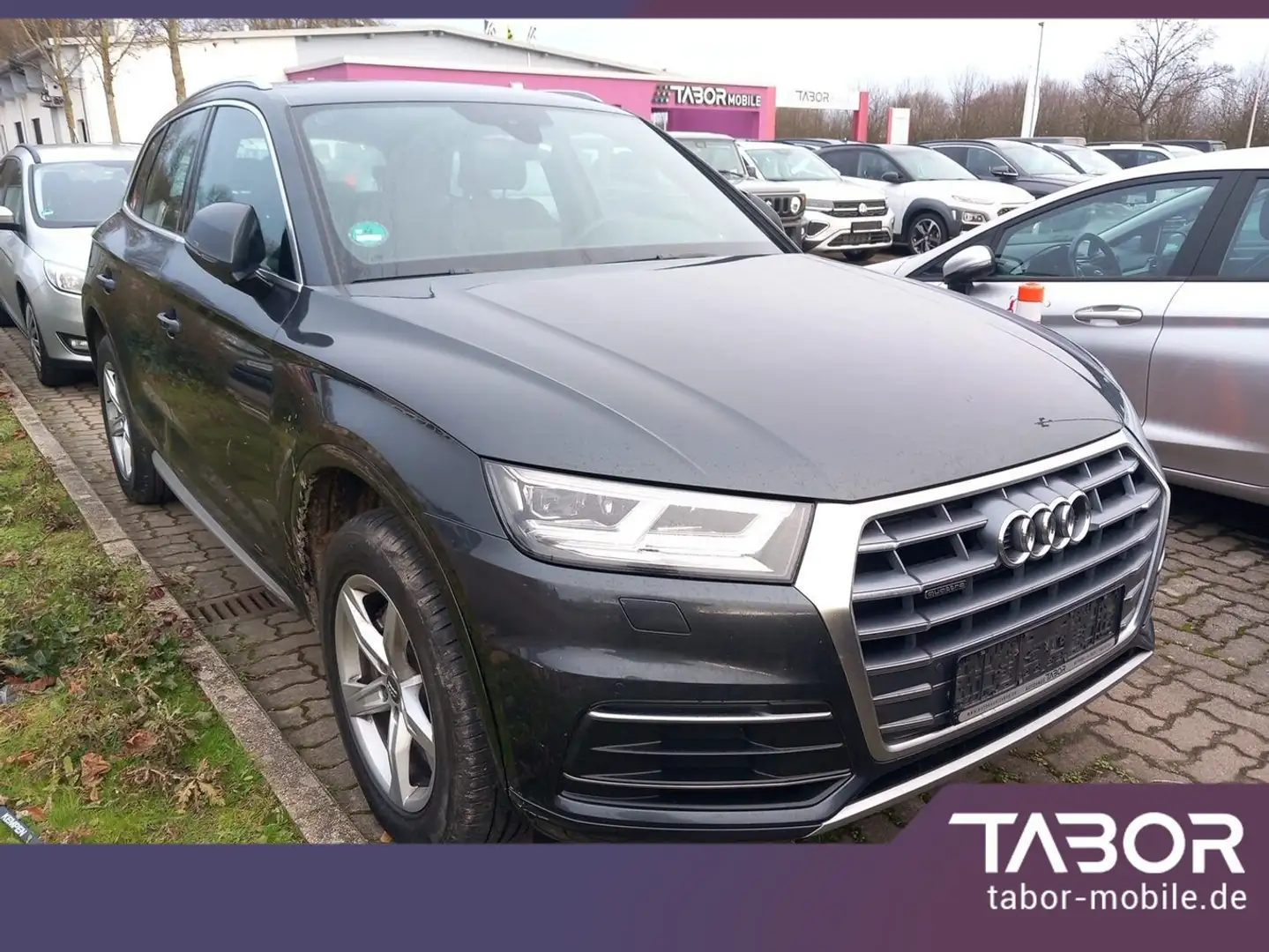 Audi Q5 45 TFSI S-tronic quattro sport Nav PDC eHk Grau - 2