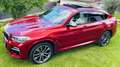 BMW X4 M 40d VOLL IndiviBrilli met VOLL 360‘ STHZ AHK 2x2 Rood - thumbnail 4