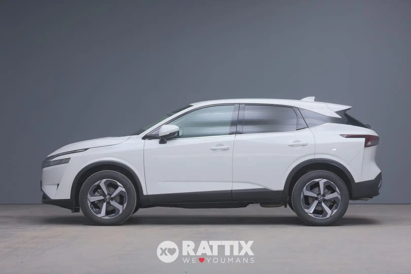 Nissan Qashqai 1.3 Mhev 140CV N-Connecta Bianco - 2