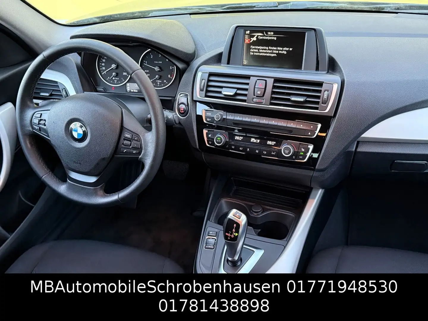 BMW 118 Baureihe 1 Lim. 5-trg. 118 d Schwarz - 2