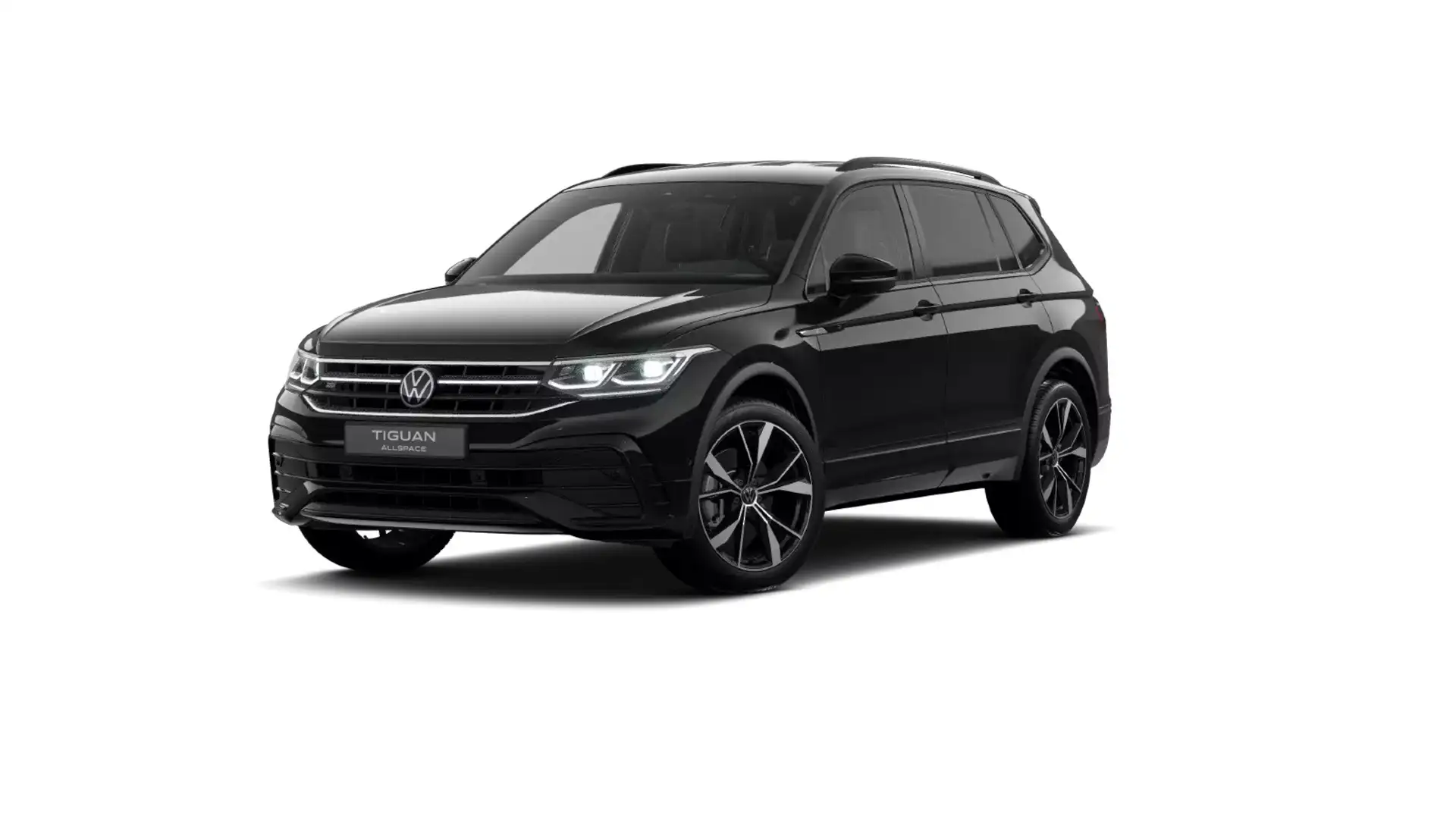 Volkswagen Tiguan Allspace R-Line 2.0TDI 4M 7-SITZE AHK STA Schwarz - 2