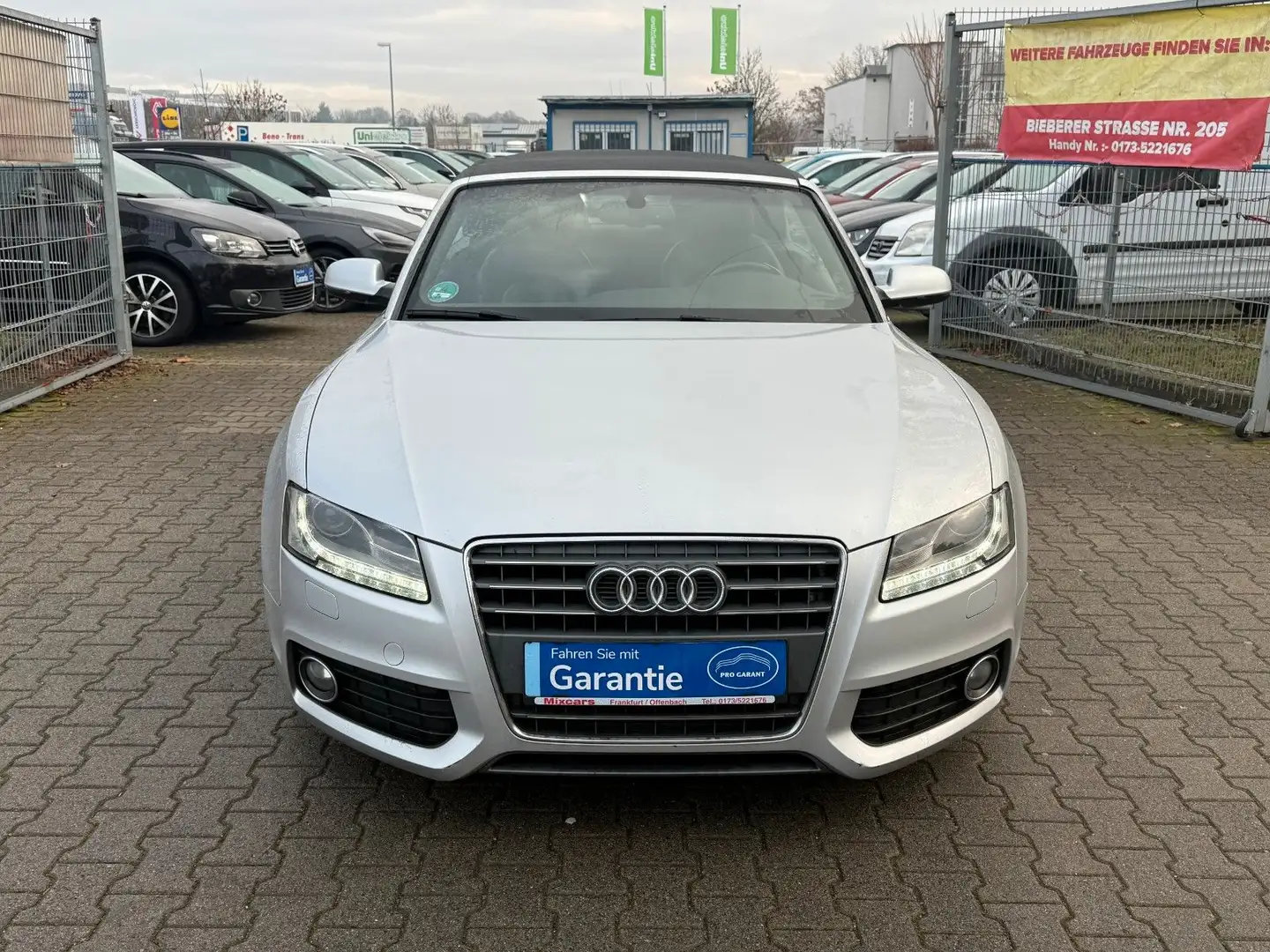 Audi A5 2.0 TFSI Cabriolet*S.LINE SPORT PAKET / PLUS* Silber - 2