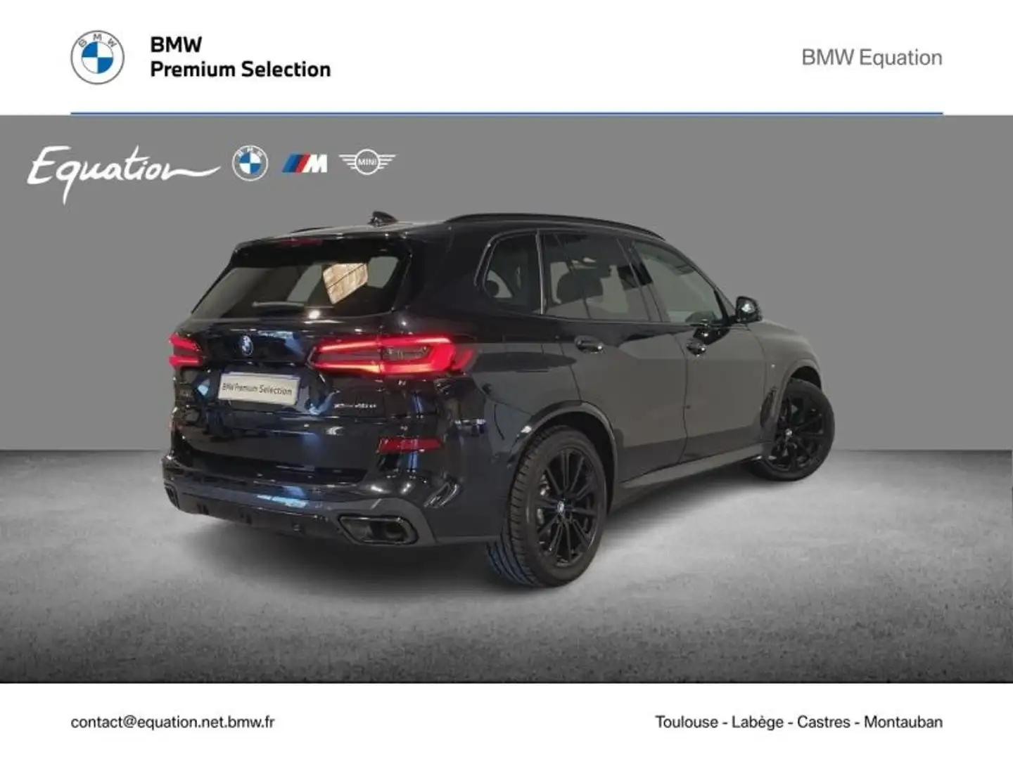 BMW X5 xDrive45e 394ch M Sport 17cv Noir - 2