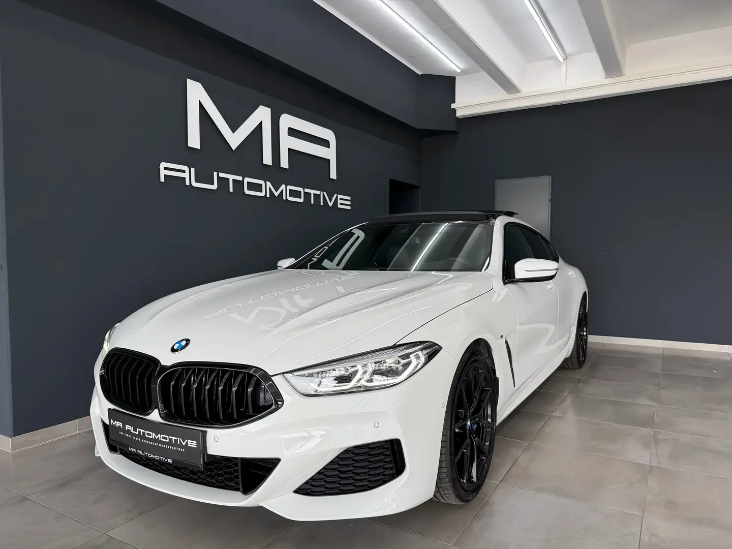 BMW 840 i M Sport Gran Coupe *MPERF*HK*HUD*SOFT*360*VOLL* Weiß - 1
