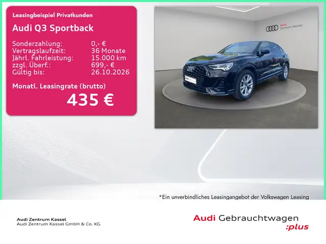 2025 Audi Q3 in Black for sale