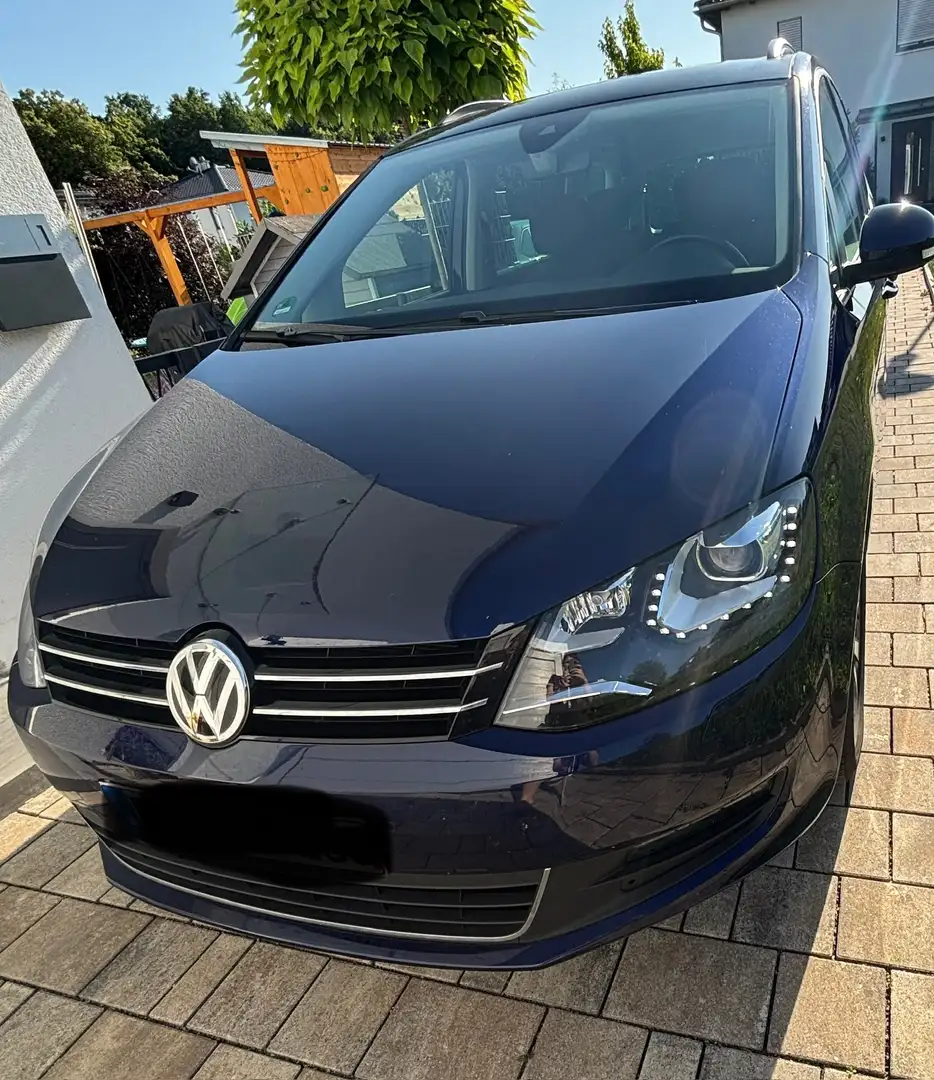 Volkswagen Sharan Sharan 2.0 TDI DSG (BlueMotion Technology) Highlin Blau - 1
