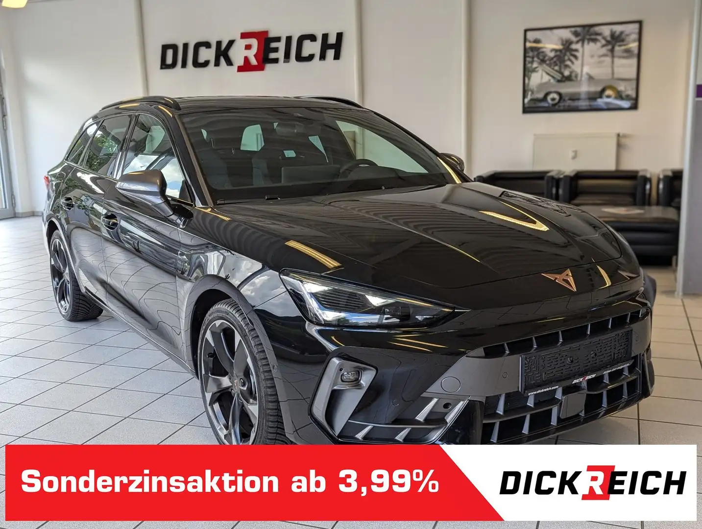 CUPRA Leon 1.5 eTSI Pano Intelligent-Dynamic-Edge-Pake Zwart - 1