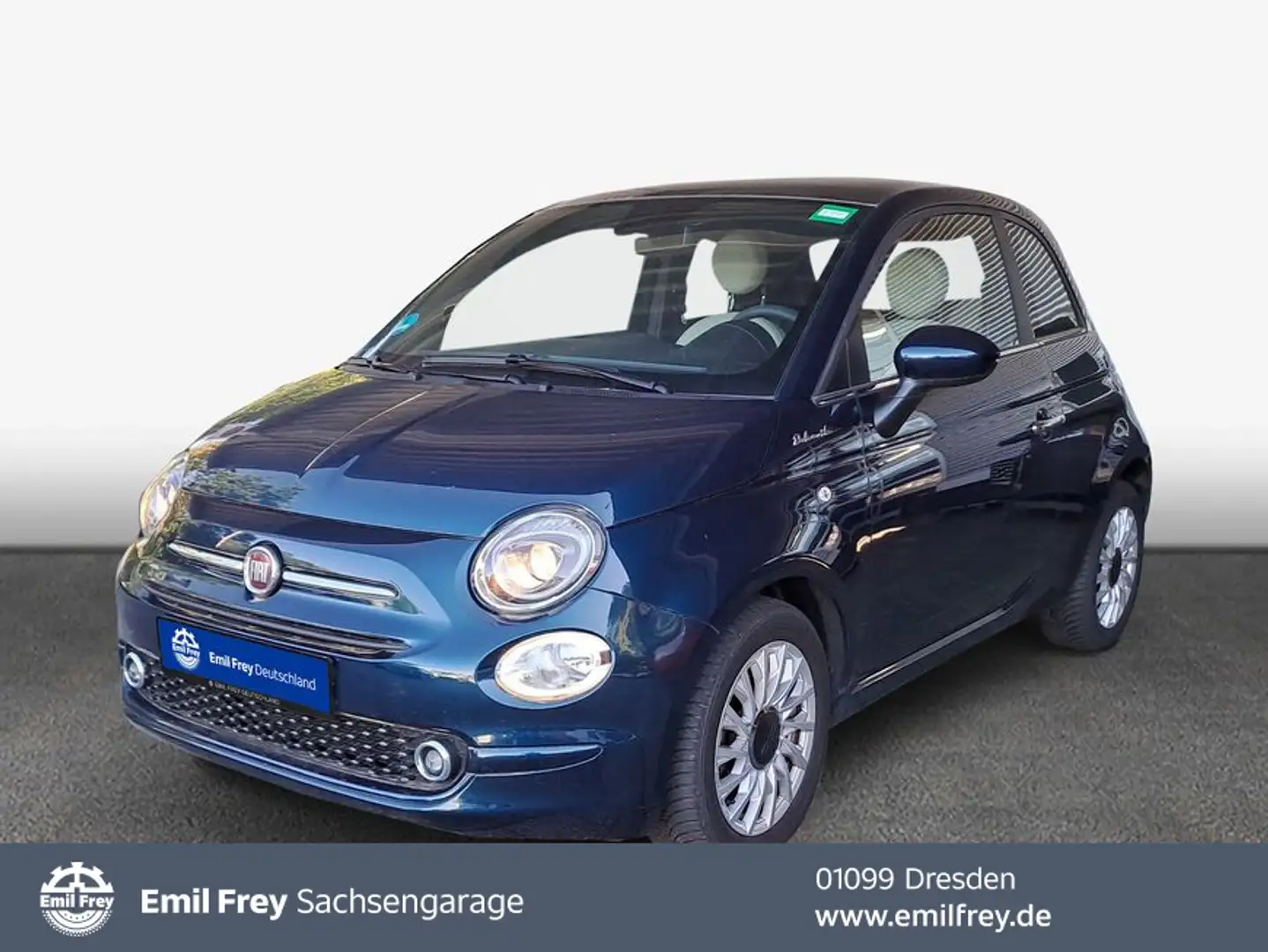 Fiat 500 1.0 GSE Hybrid Dolcevita Niebieski - 1