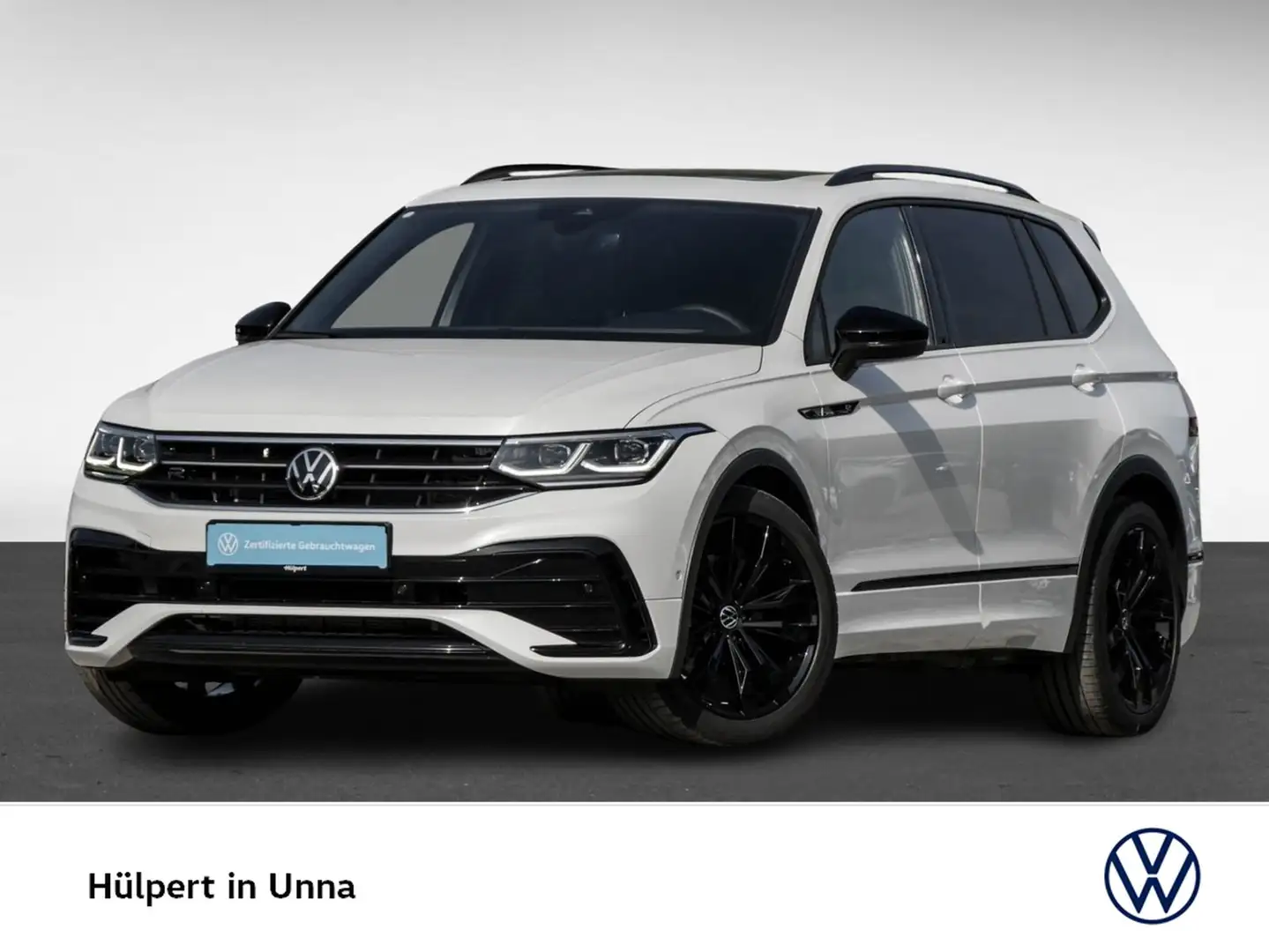 Volkswagen Tiguan Allspace 2.0 R-LINE 4X4 PANO AHK CAM LM20 Weiß - 1
