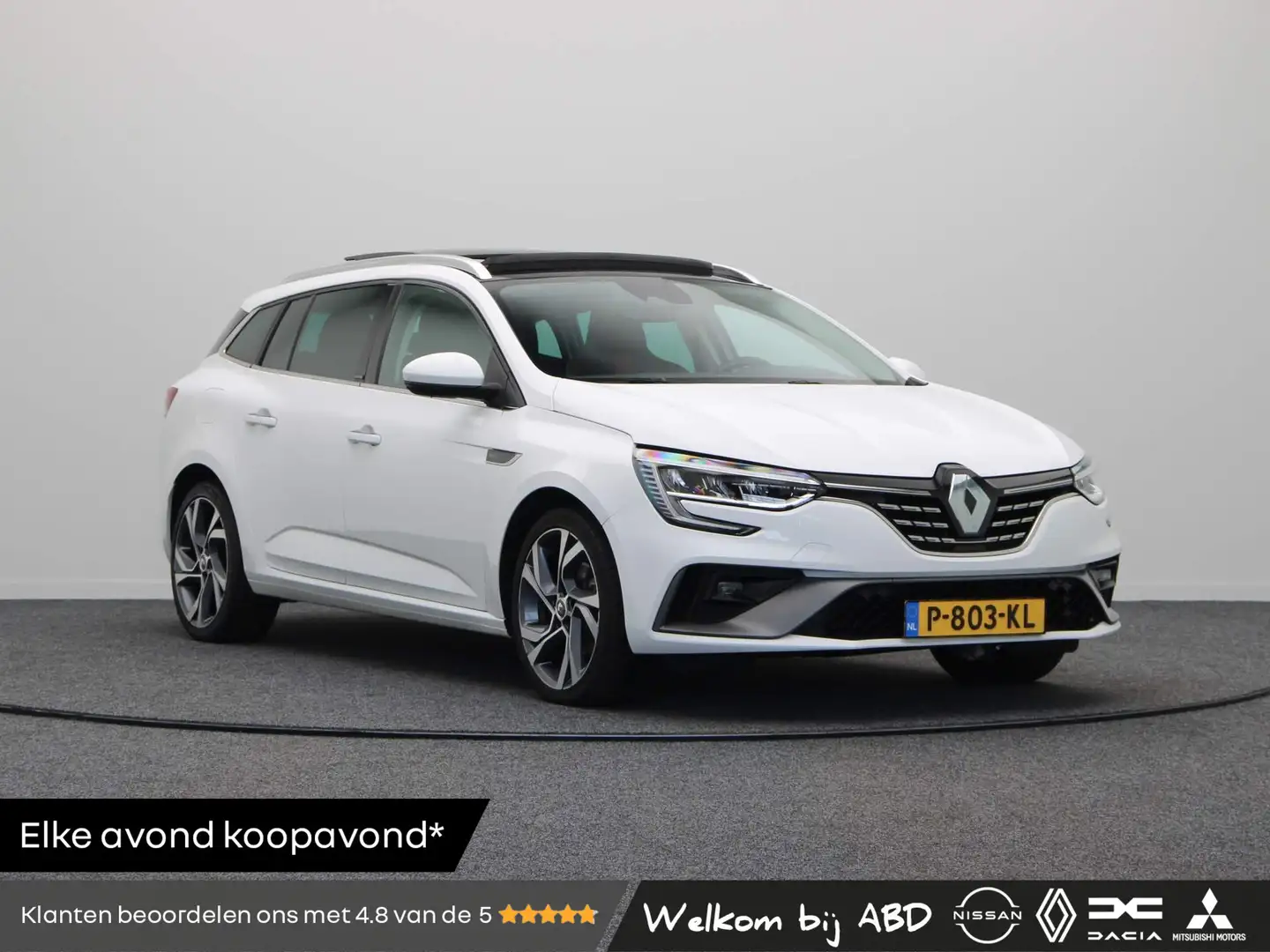 Renault Megane E-Tech Estate Plug-in Hybrid 160pk R.S. Line | Accu Score Blanc - 1