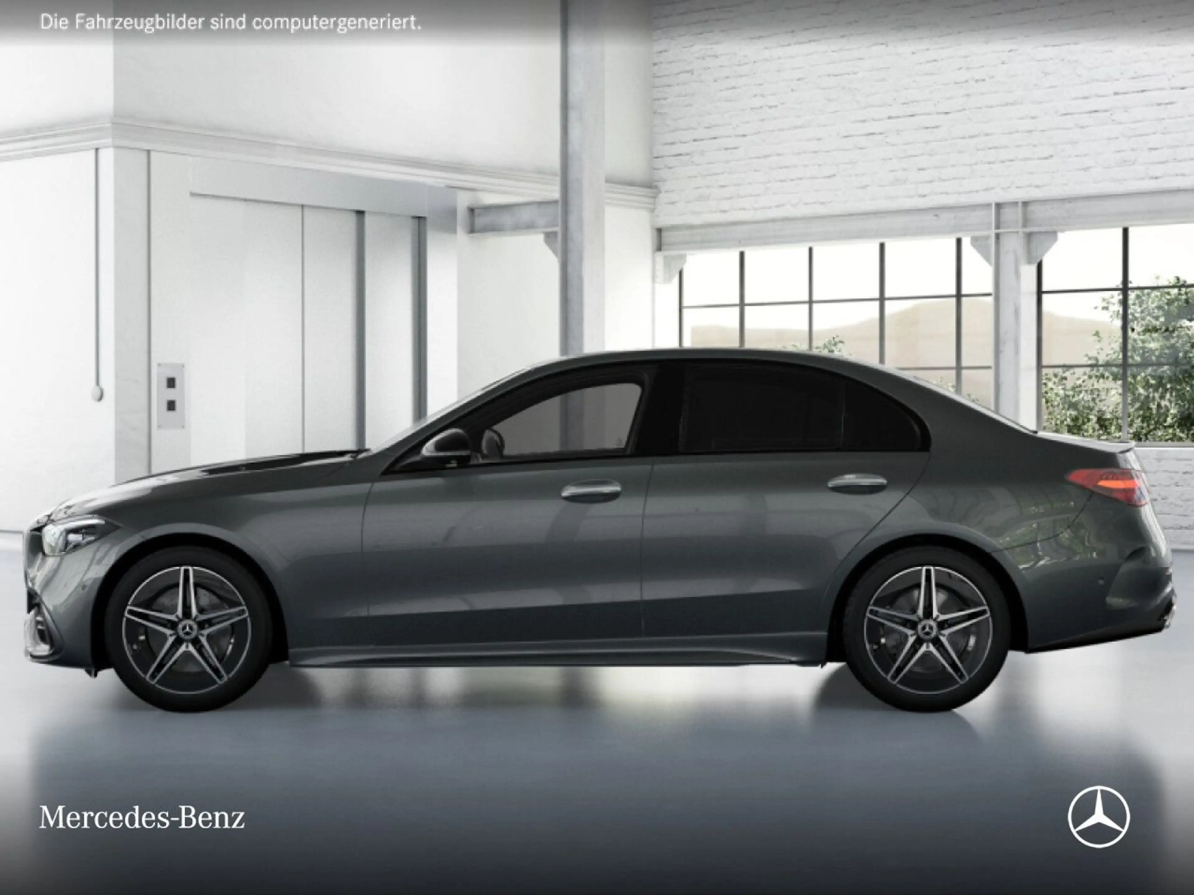 Mercedes-Benz C 180 AMG+NIGHT+PANO+360+LED+TOTW+KEYLESS+9G — photo 5