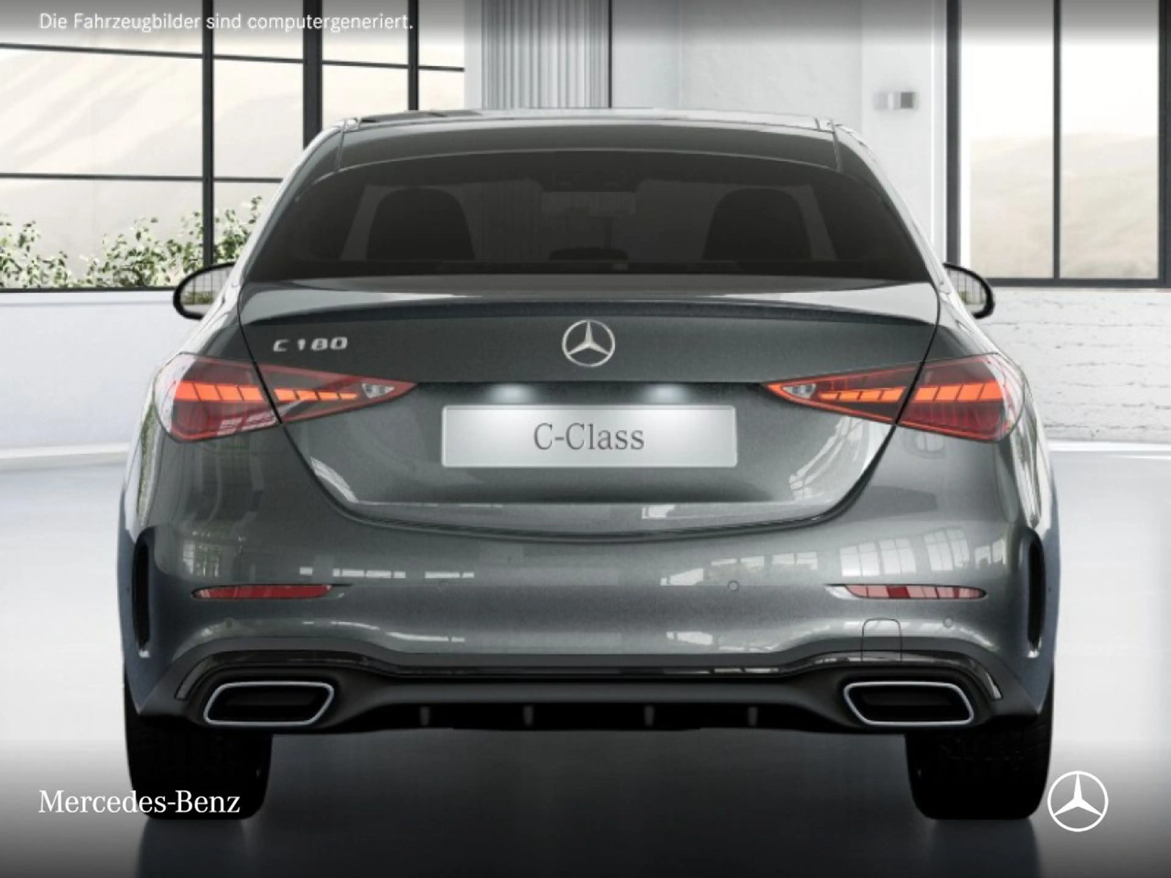 Mercedes-Benz C 180 AMG+NIGHT+PANO+360+LED+TOTW+KEYLESS+9G — photo 7