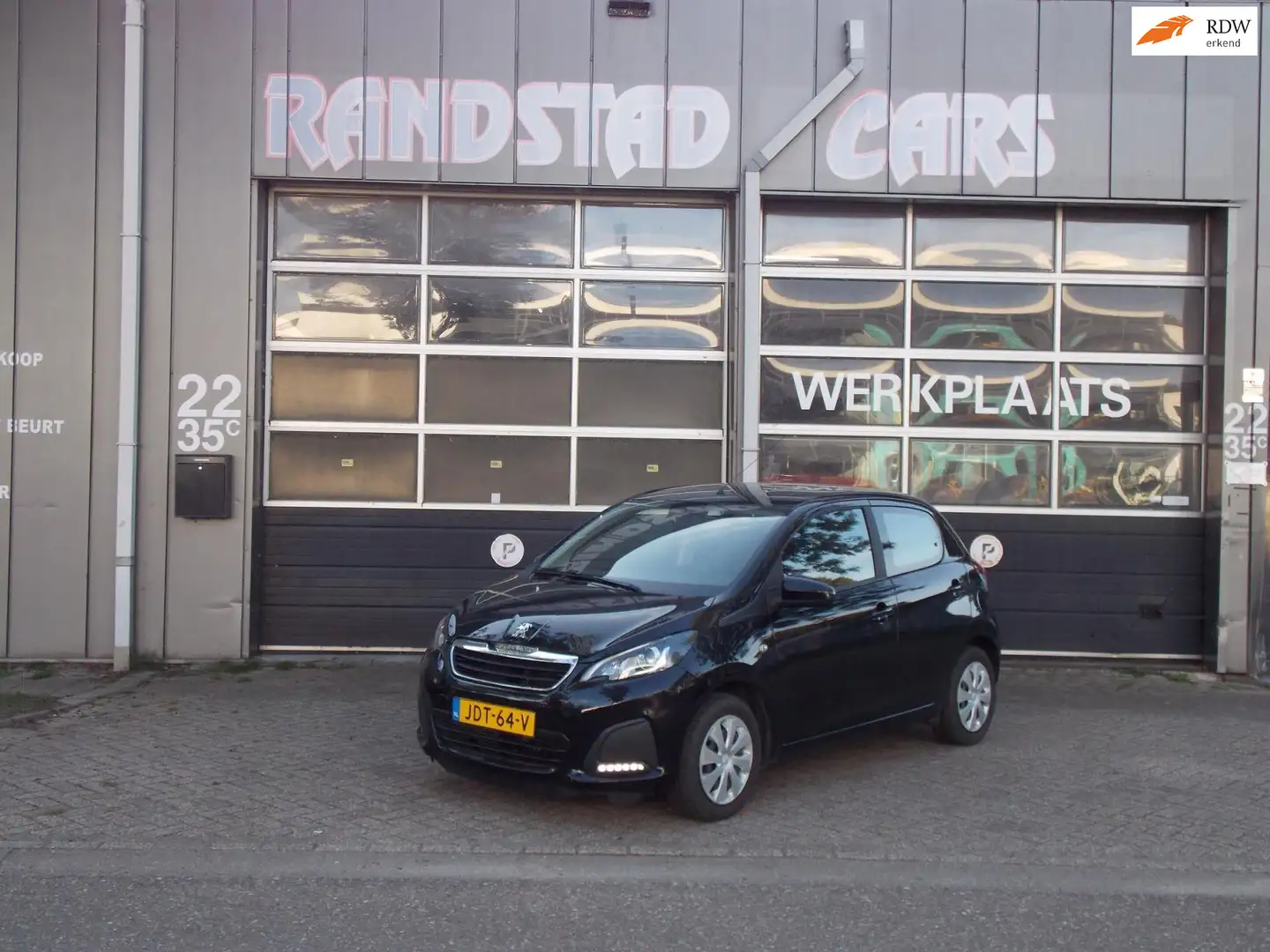 Peugeot 108 1.0 e-VTi Active Automaat Airco Elek Pakket 5Deurs Zwart - 1