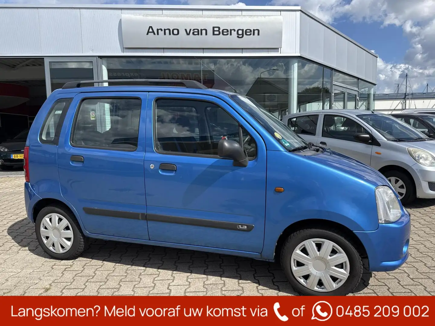 Suzuki Wagon R+ 1.3 GLX, trekhaak afneembaar. Blauw - 1