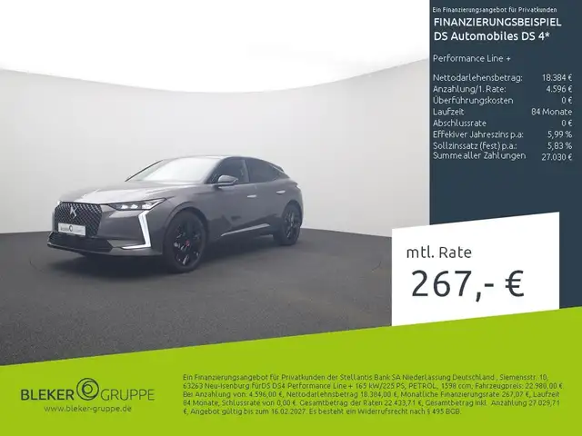 DS Automobiles DS 4 Performance Line +