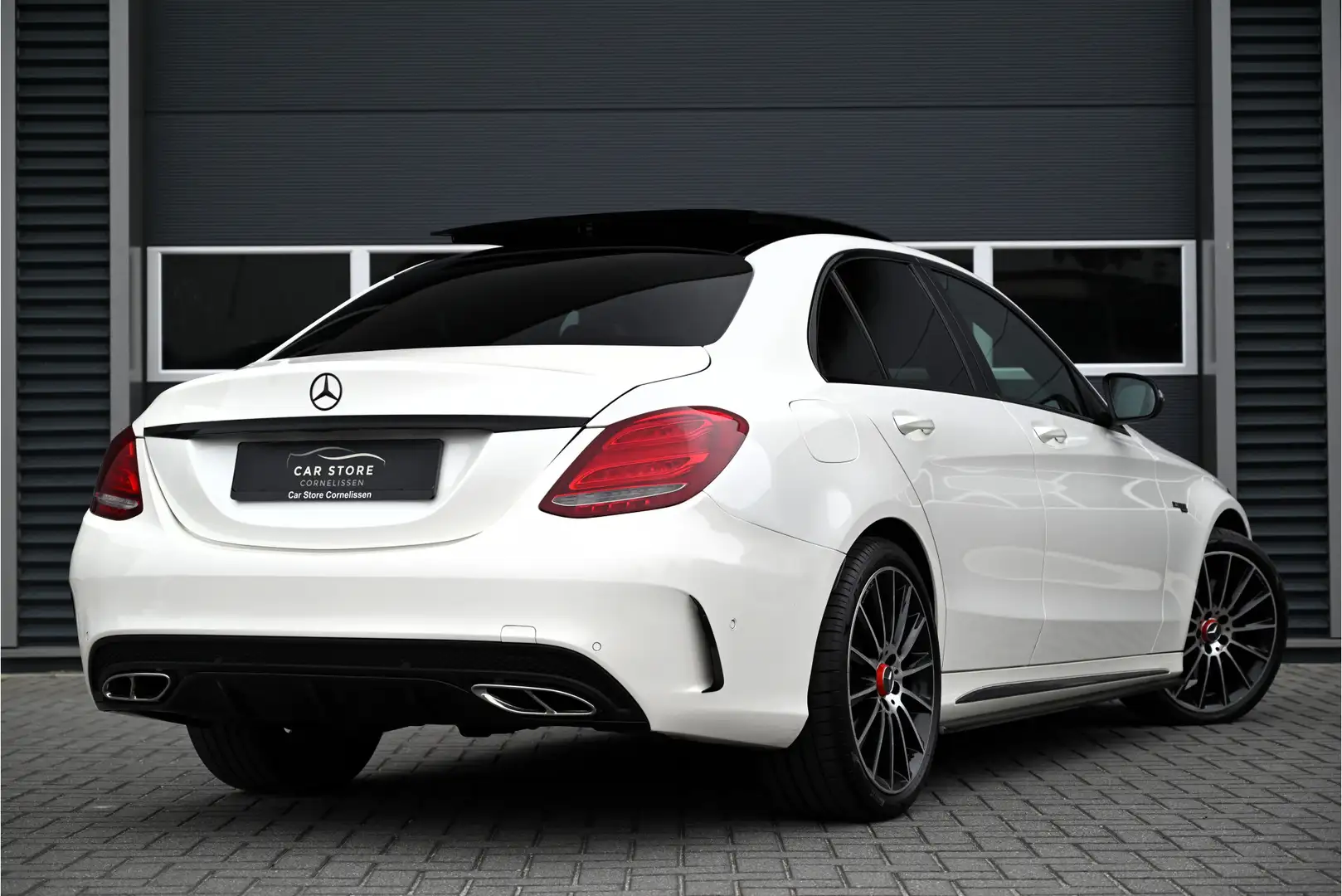 Mercedes-Benz C 400 4MATIC AMG 425 PK STAGE 2 / PANO / DESIGNO / LUCHT Wit - 2