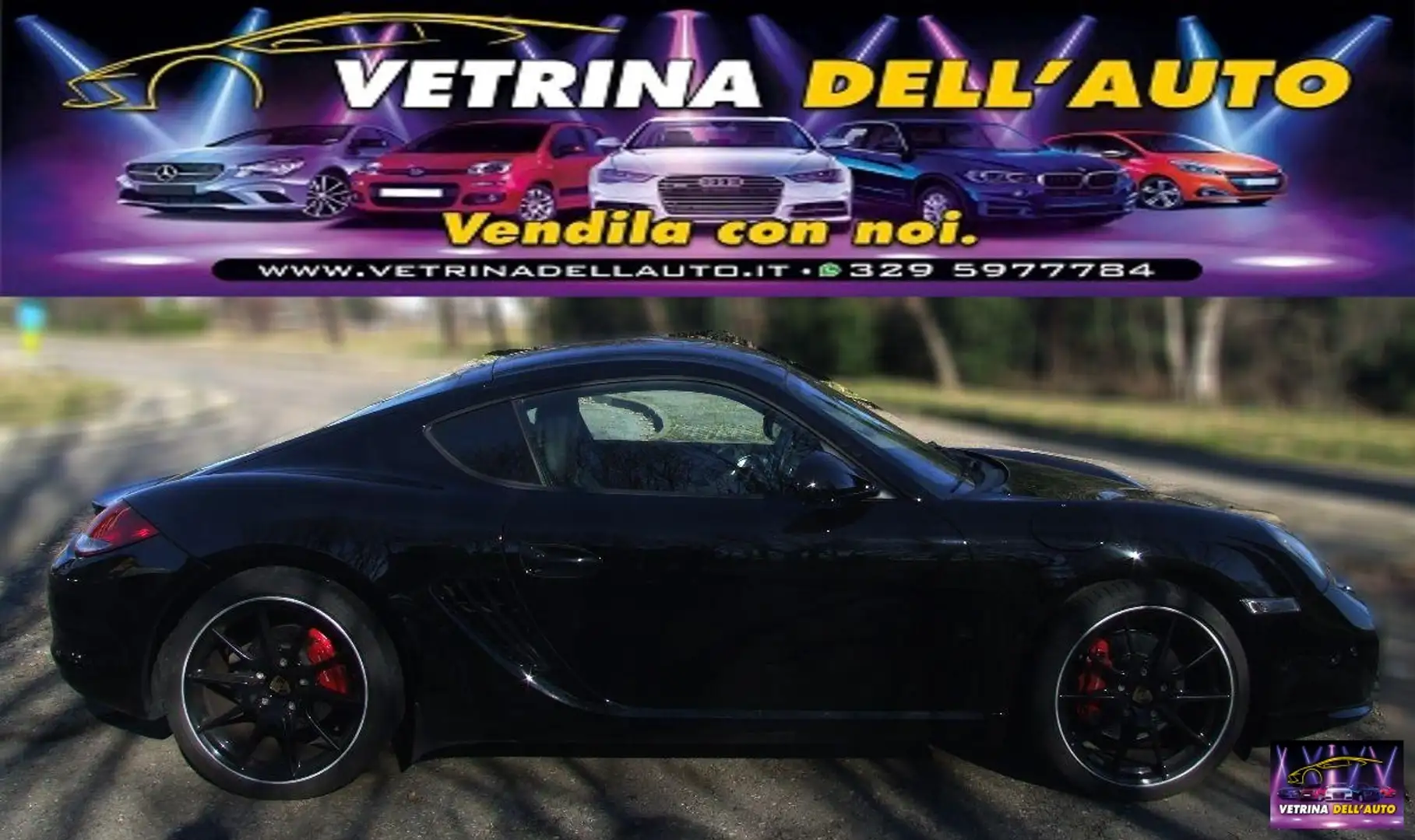 Porsche Cayman 3.4 S Black Edition Schwarz - 1