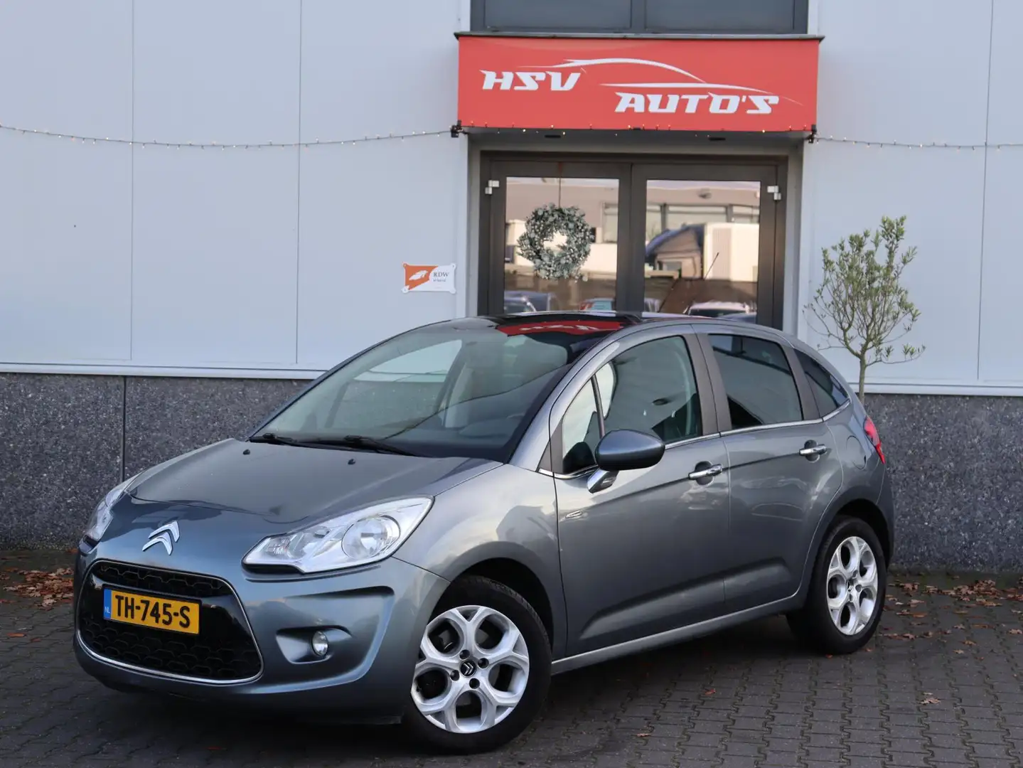 Citroen C3 1.6 VTi Exclusive airco LM automaat Gris - 1